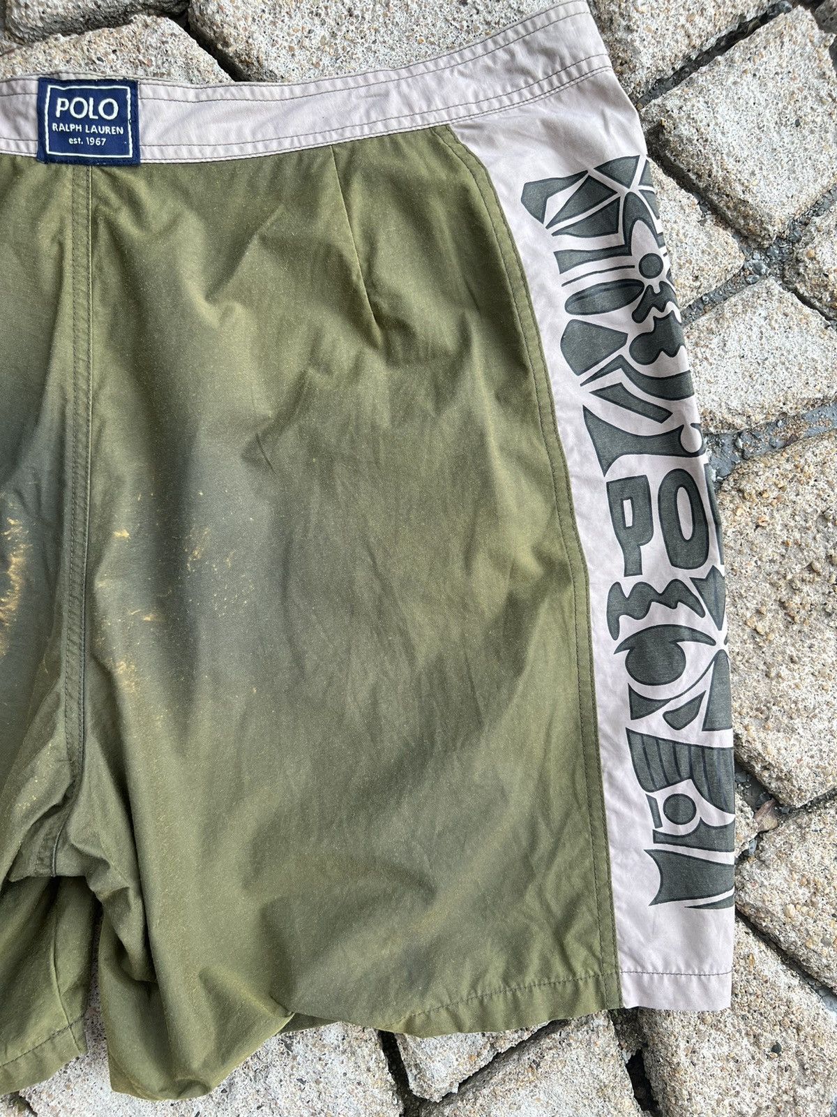 Polo Ralph Lauren 🔥Vintage Polo Ralph Lauren Beach Pants Size US 38 / EU 54 - 10 Thumbnail
