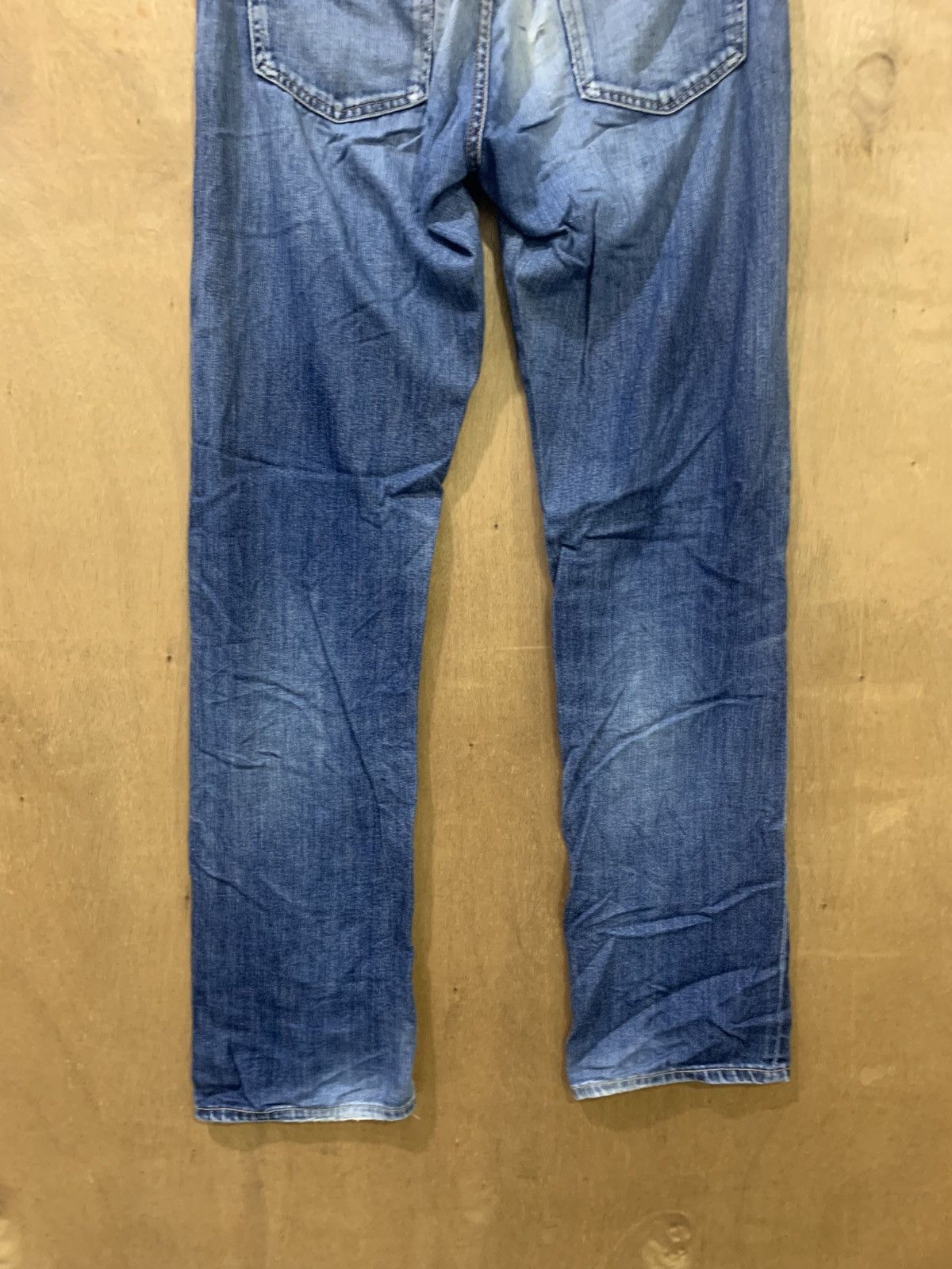 Japanese Brand × Undercover × Uniqlo UNIQLO S001 UNDERCOVER INSPIRE INDIGO STONEWASH DENIM JEANS Size US 32 / EU 48 - 11 Thumbnail