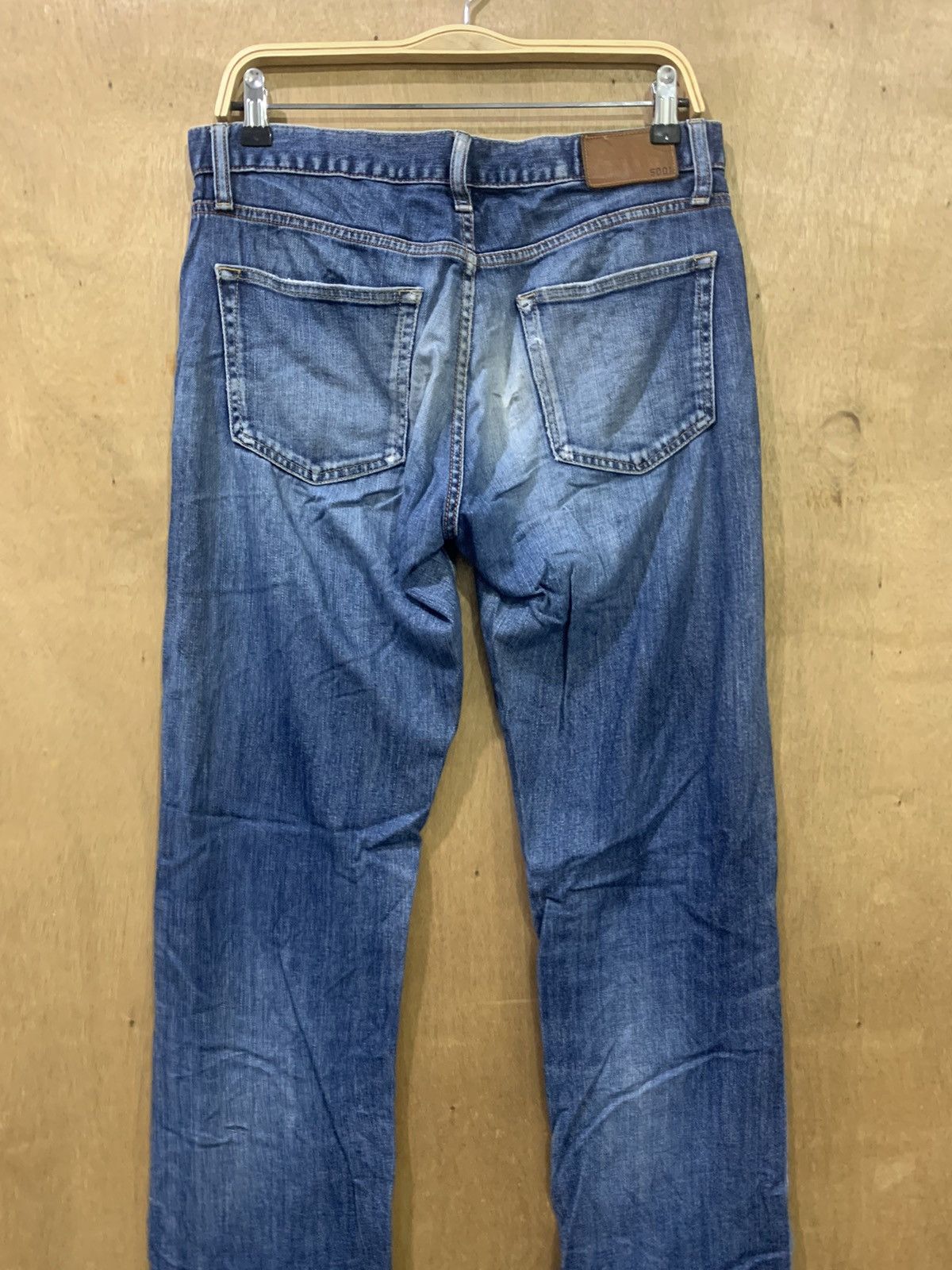 Japanese Brand × Undercover × Uniqlo UNIQLO S001 UNDERCOVER INSPIRE INDIGO STONEWASH DENIM JEANS Size US 32 / EU 48 - 10 Thumbnail