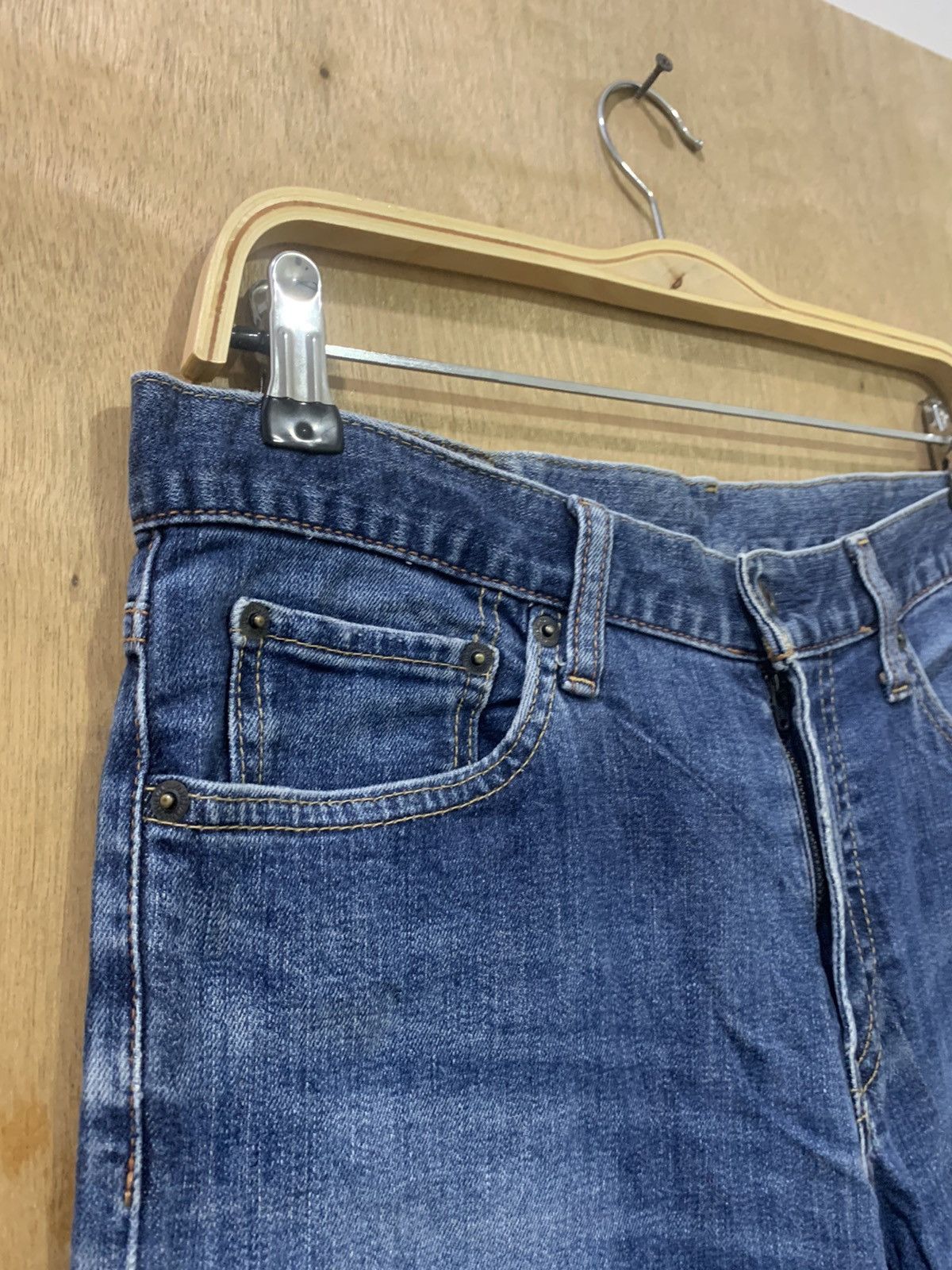 Japanese Brand × Undercover × Uniqlo UNIQLO S001 UNDERCOVER INSPIRE INDIGO STONEWASH DENIM JEANS Size US 32 / EU 48 - 6 Thumbnail