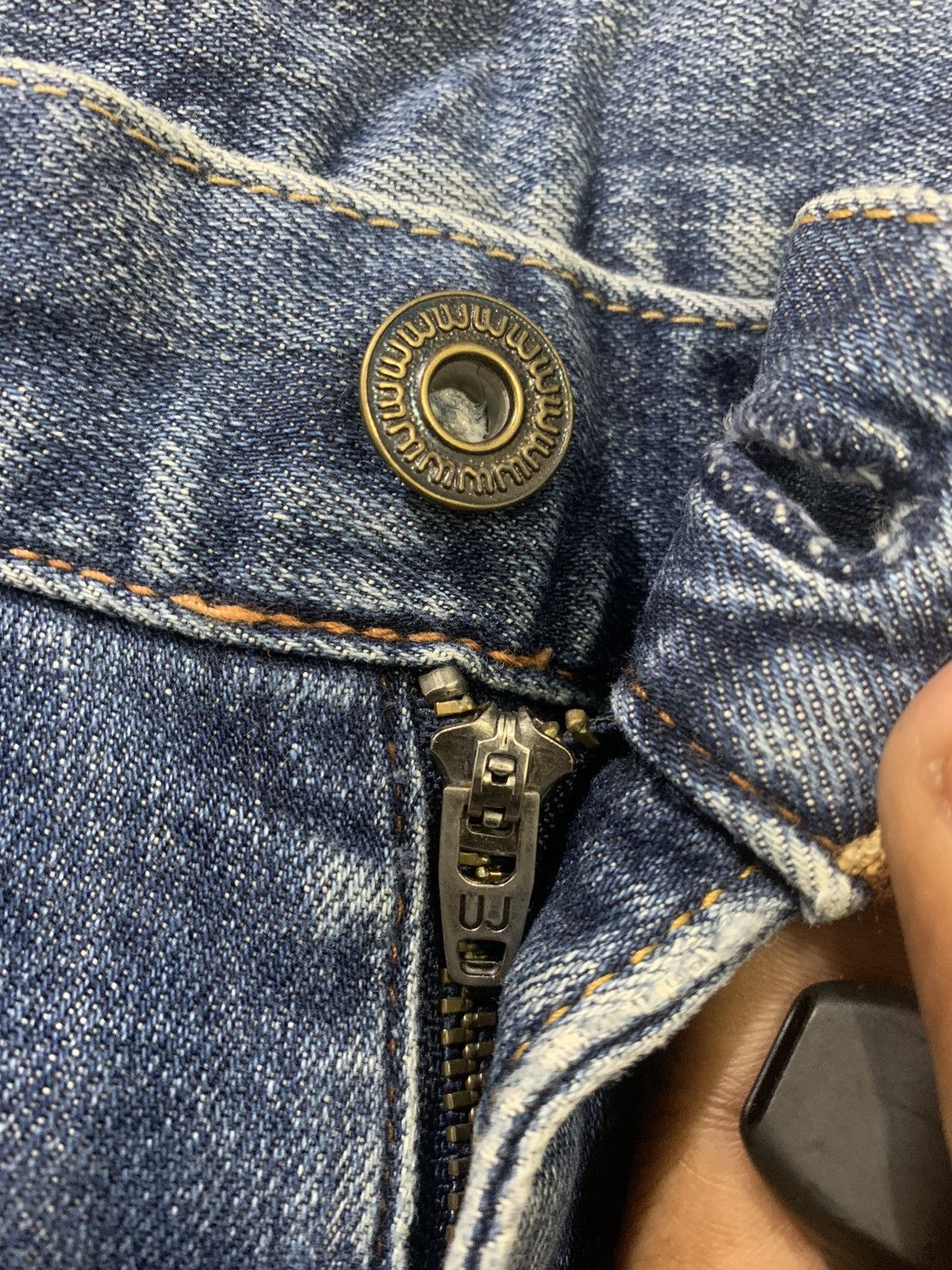 Japanese Brand × Undercover × Uniqlo UNIQLO S001 UNDERCOVER INSPIRE INDIGO STONEWASH DENIM JEANS Size US 32 / EU 48 - 9 Thumbnail