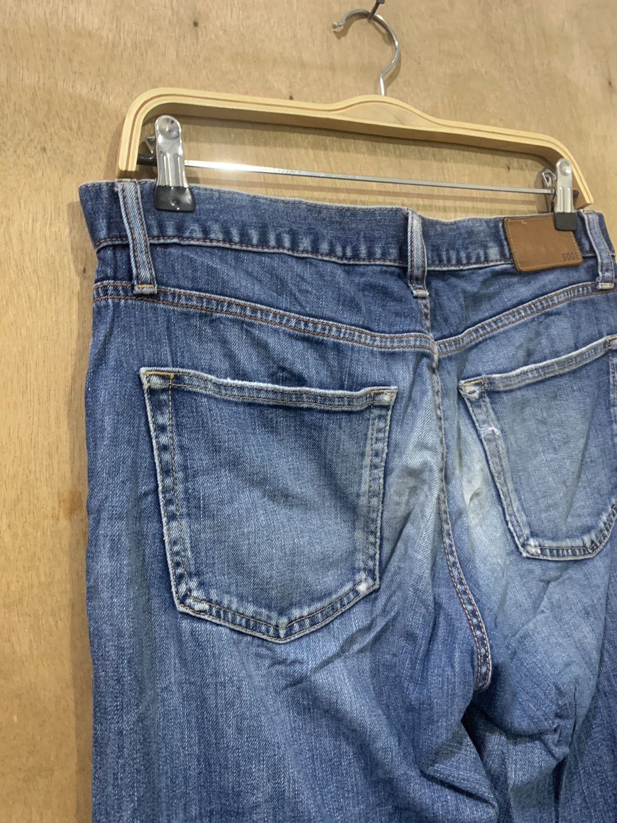 Japanese Brand × Undercover × Uniqlo UNIQLO S001 UNDERCOVER INSPIRE INDIGO STONEWASH DENIM JEANS Size US 32 / EU 48 - 12 Thumbnail