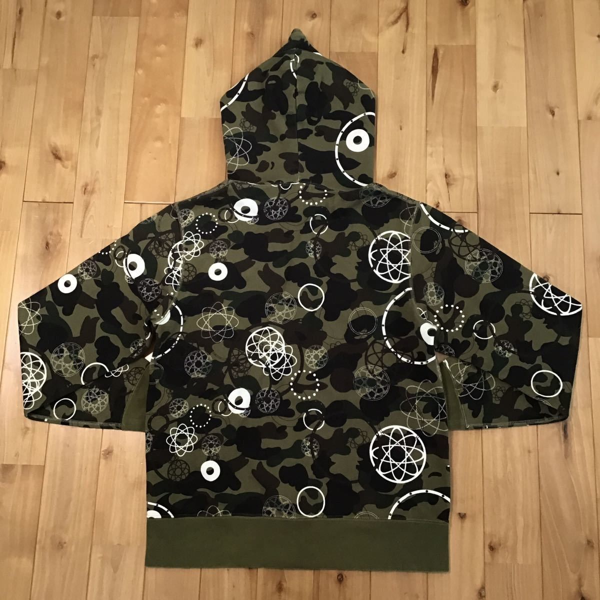Bape × Futura BAPE × futura 1st camo green full zip hoodie BAPE camo ape Size US L / EU 52-54 / 3 - 2 Thumbnail