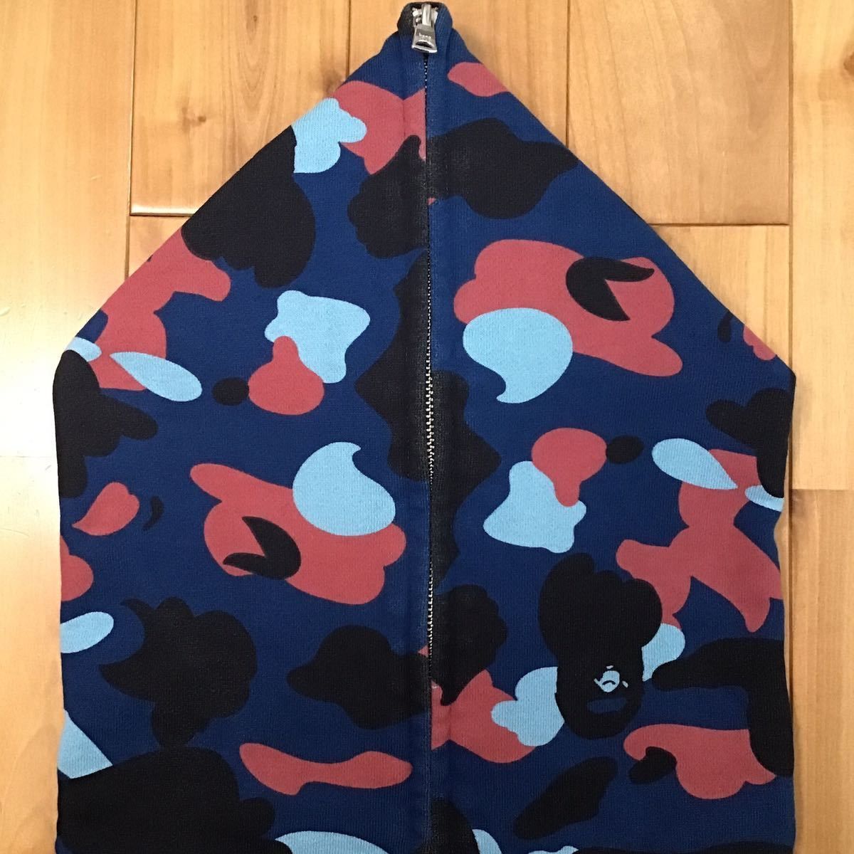 Bape × Swarovski BAPE HEAD Swarovski logo full zip hoodie multi camo Size US XXL / EU 58 / 5 - 5 Thumbnail
