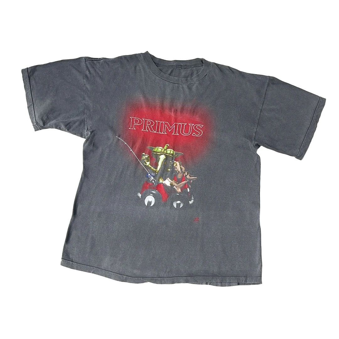Band Tees Primus 93 90s Miscellaneous Debris Vtg Band Tour T-Shirt Size US XL / EU 56 / 4 - 1 Thumbnail