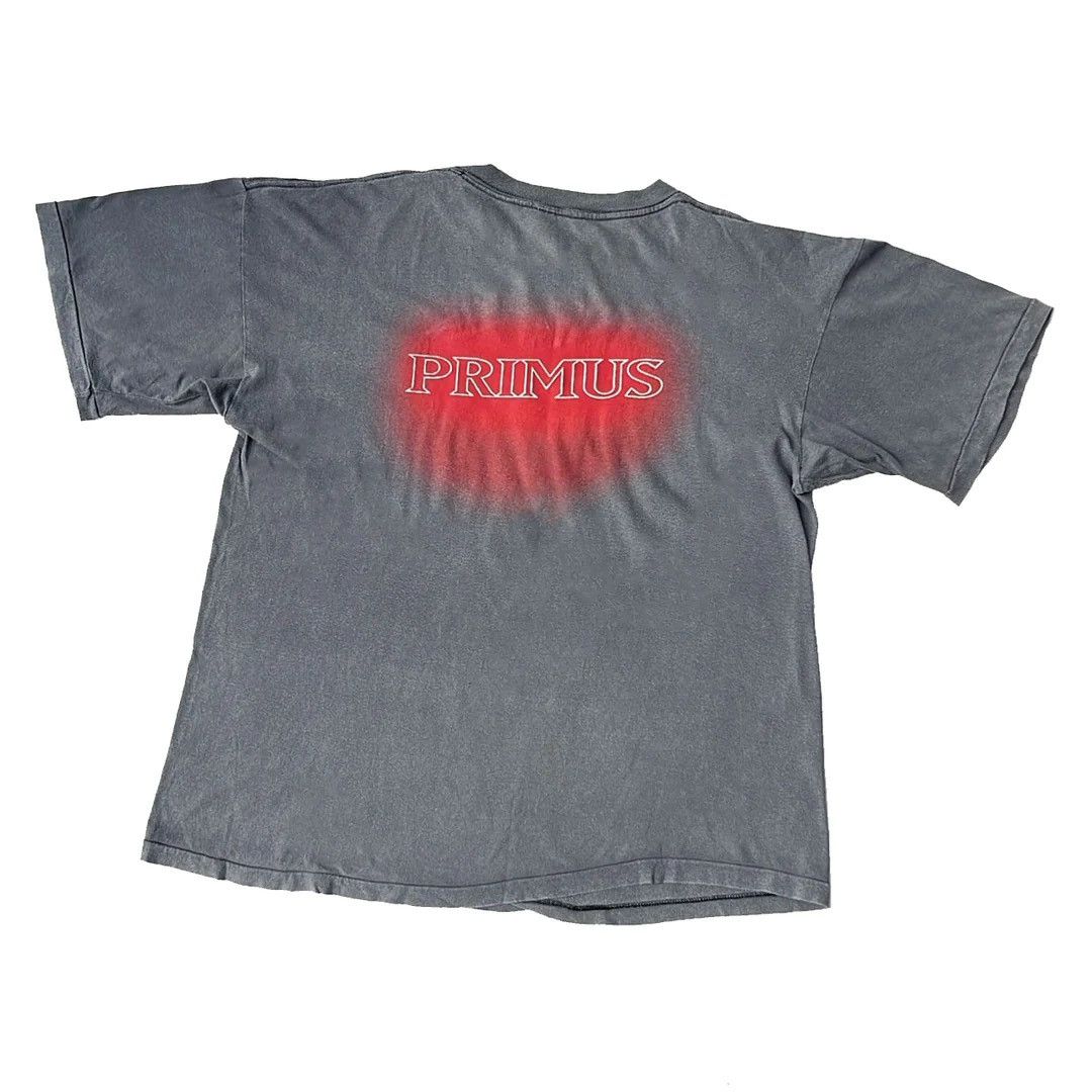 Band Tees Primus 93 90s Miscellaneous Debris Vtg Band Tour T-Shirt Size US XL / EU 56 / 4 - 2 Thumbnail