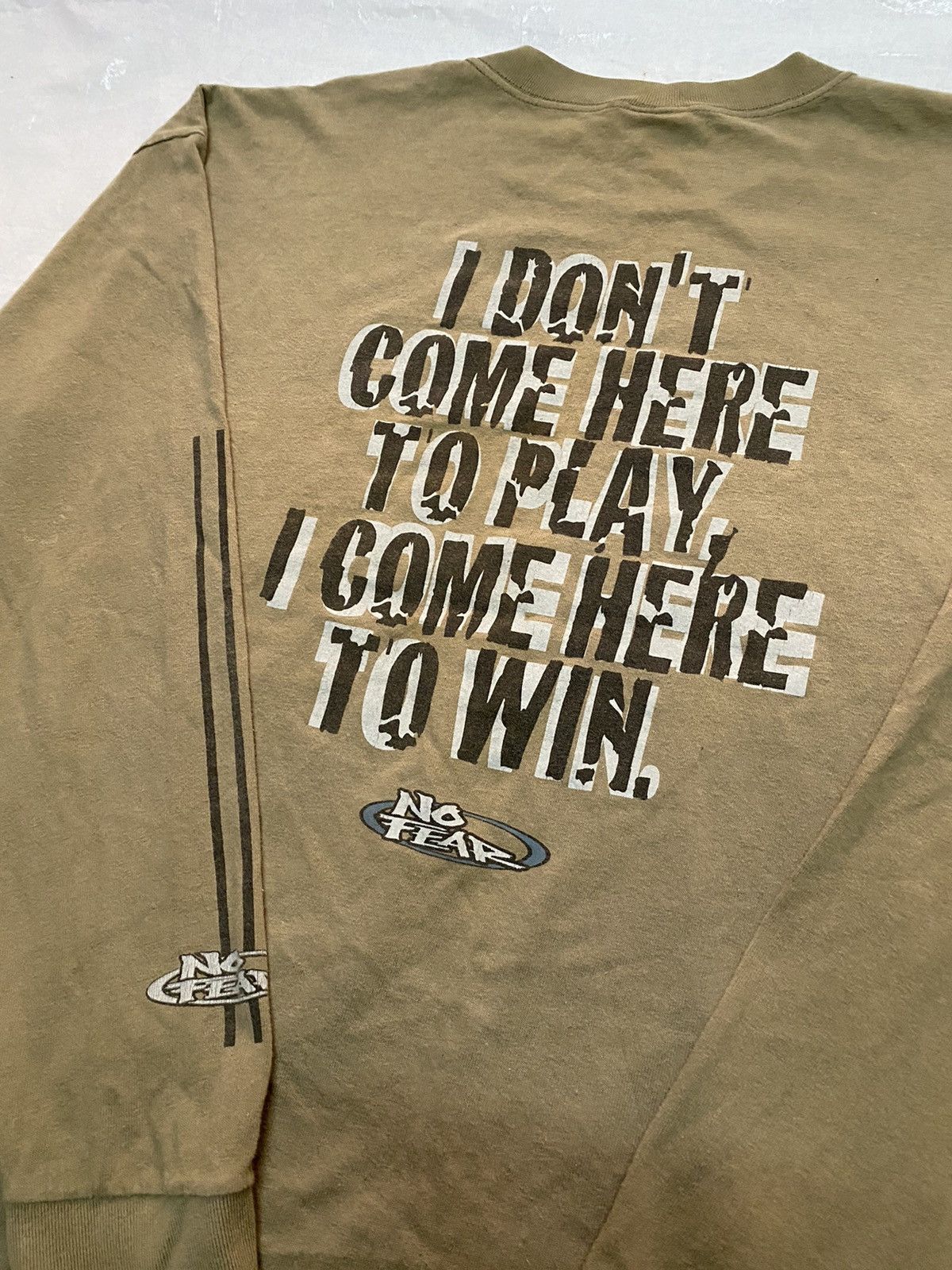 No Fear × Vintage Steals‼️Vintage No Fear Longsleeve Tee Size US L / EU 52-54 / 3 - 4 Thumbnail