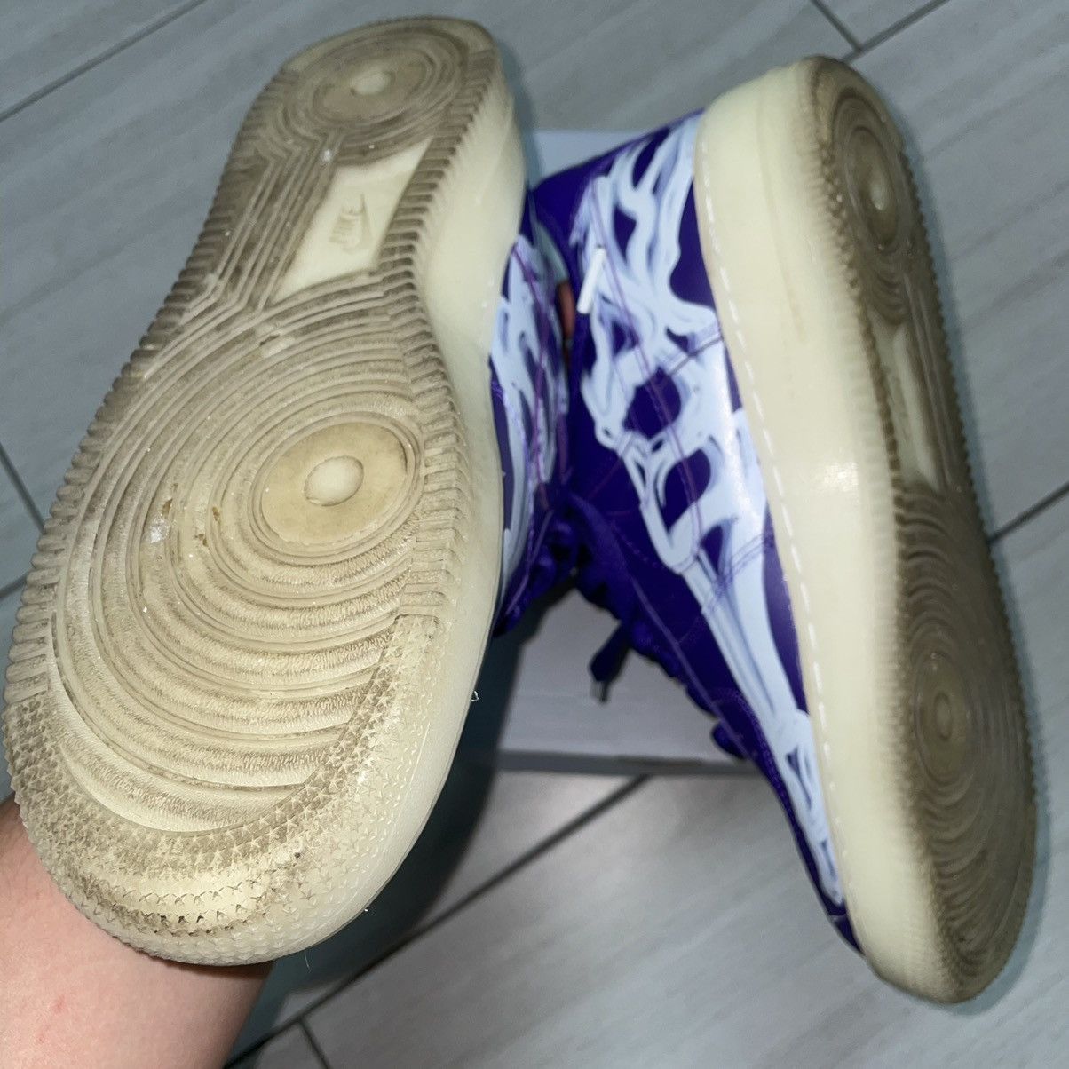 Nike Nike Air Force one skeleton size 7.5 Size US 7.5 / EU 40-41 - 7 Thumbnail