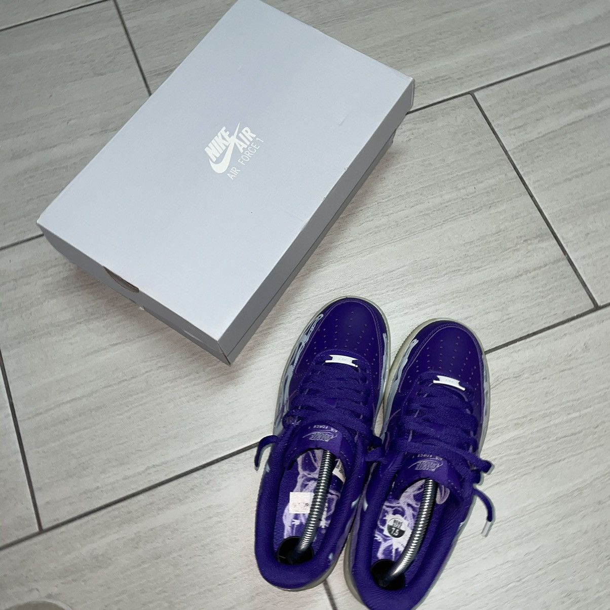 Nike Nike Air Force one skeleton size 7.5 Size US 7.5 / EU 40-41 - 2 Thumbnail