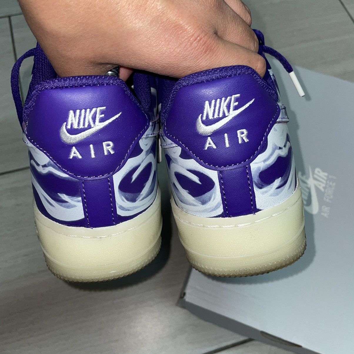Nike Nike Air Force one skeleton size 7.5 Size US 7.5 / EU 40-41 - 8 Thumbnail