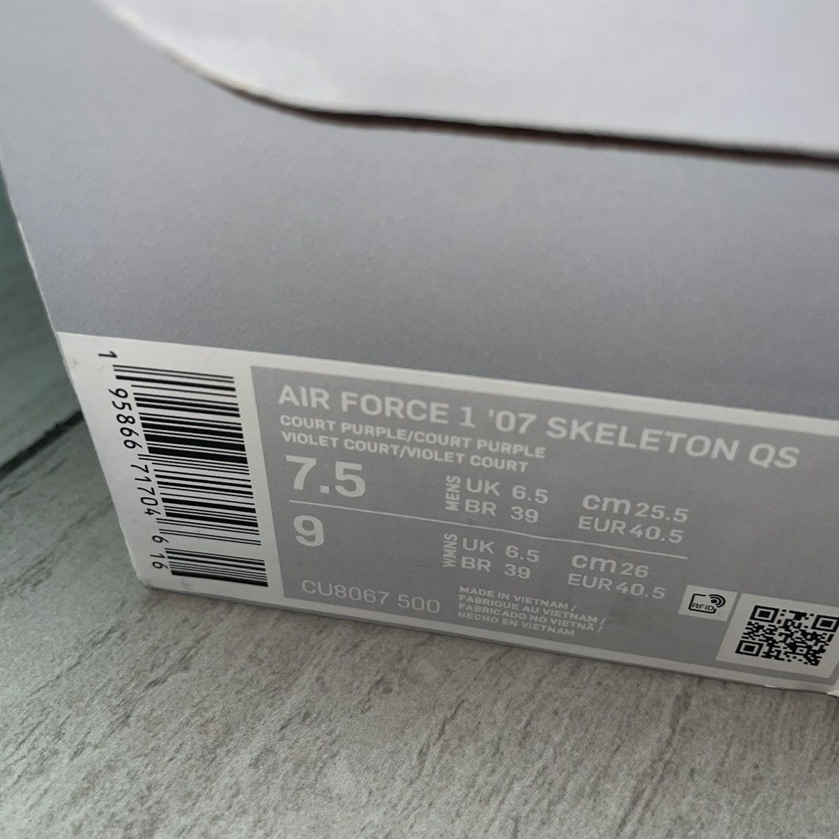 Nike Nike Air Force one skeleton size 7.5 Size US 7.5 / EU 40-41 - 4 Thumbnail