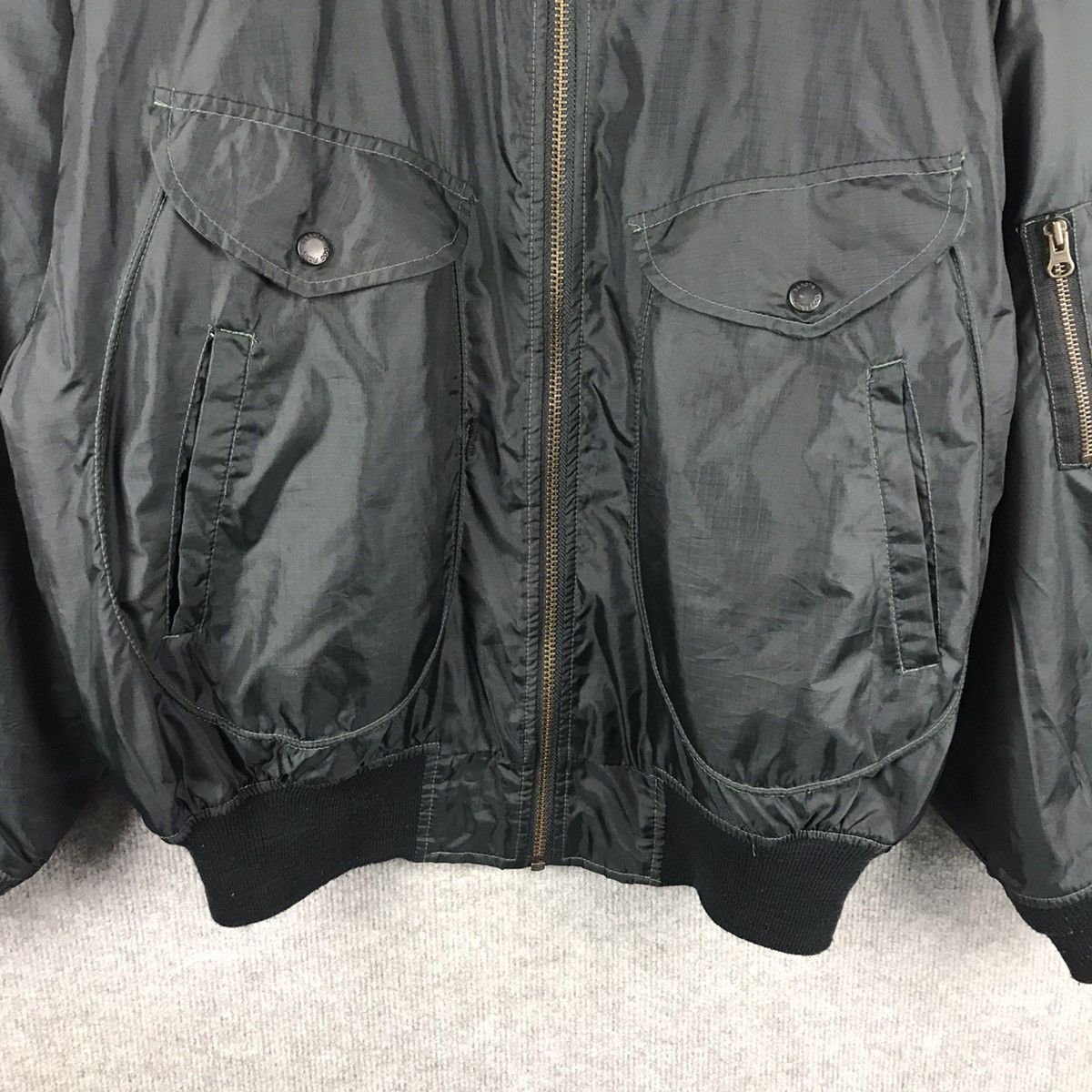 Japanese Brand VINTAGE DOG FIGHT TACTICAL BOMBER JACKET Size US L / EU 52-54 / 3 - 3 Thumbnail