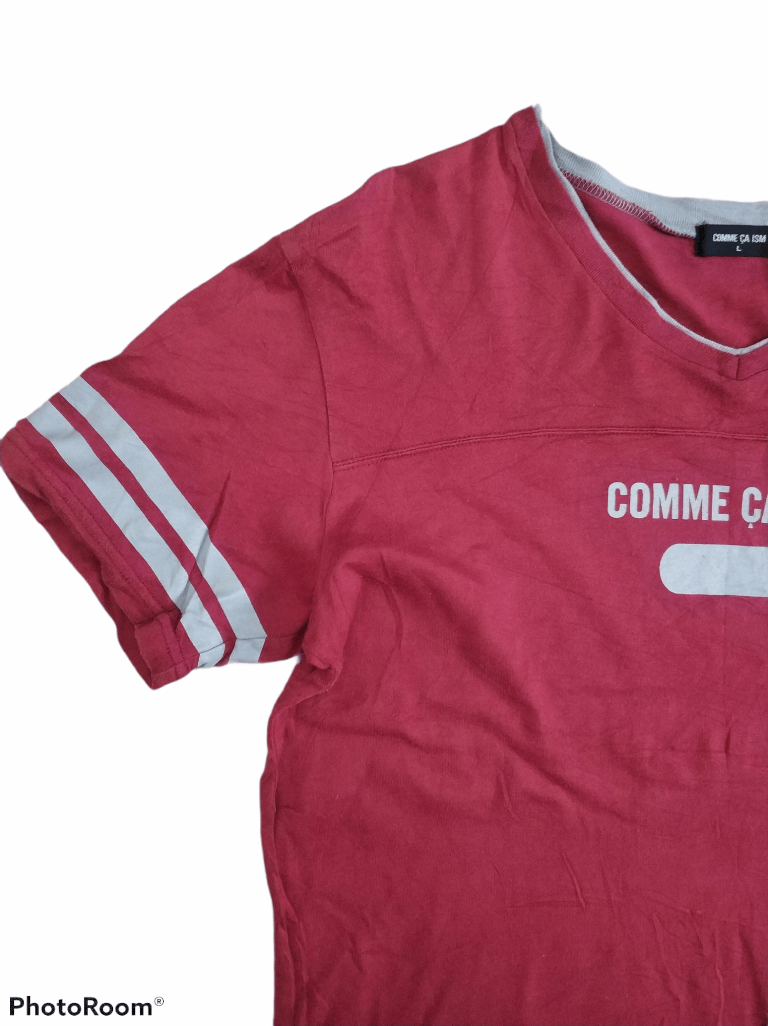 Comme Ca Ism 🔥Red Comme Ca Ism🔥 V Neck Tees Size US M / EU 48-50 / 2 - 3 Thumbnail