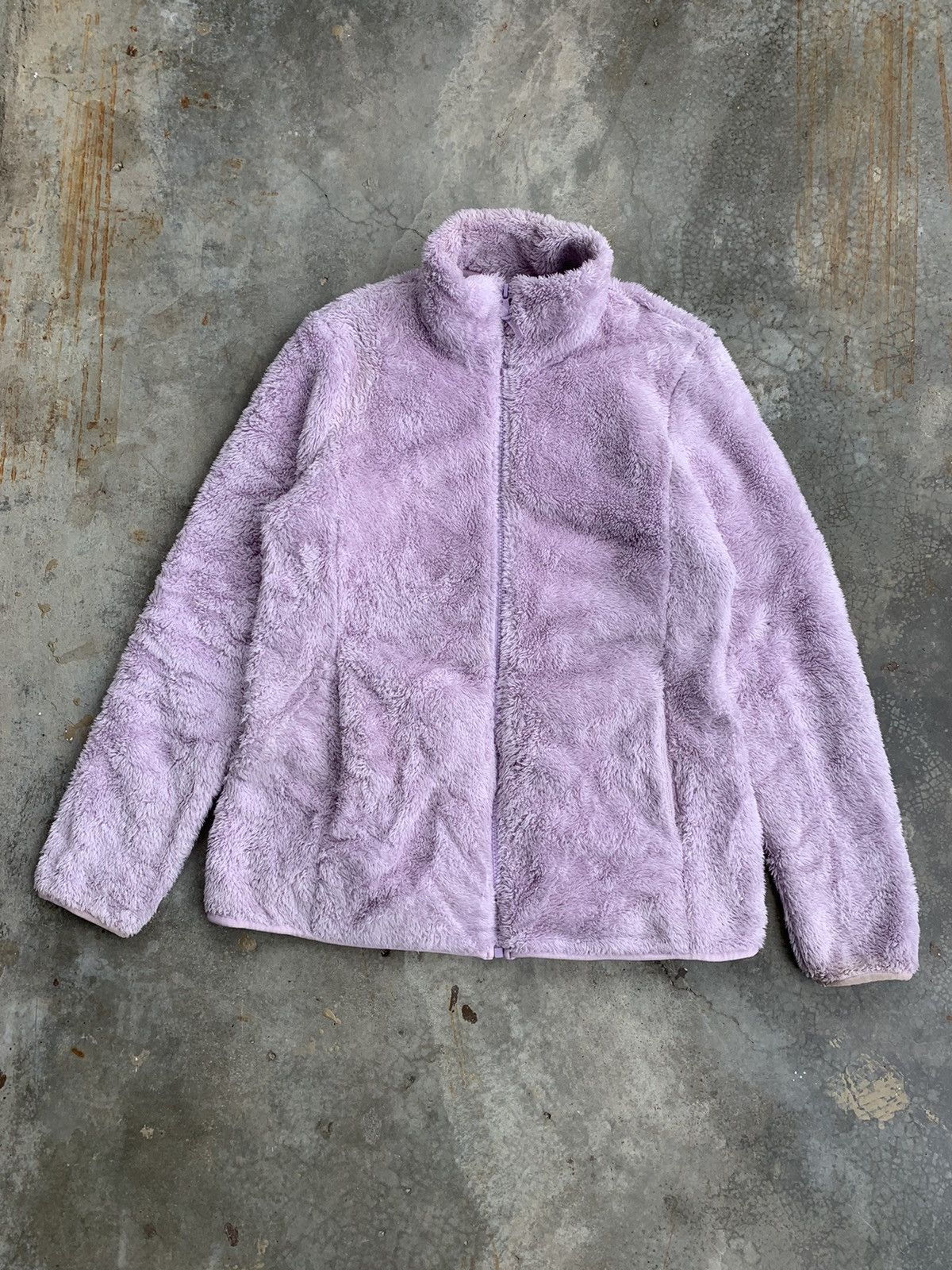 Japanese Brand JapaneseBrand Uniqlo Hairy Fleece Jacket Size US M / EU 48-50 / 2 - 1 Thumbnail