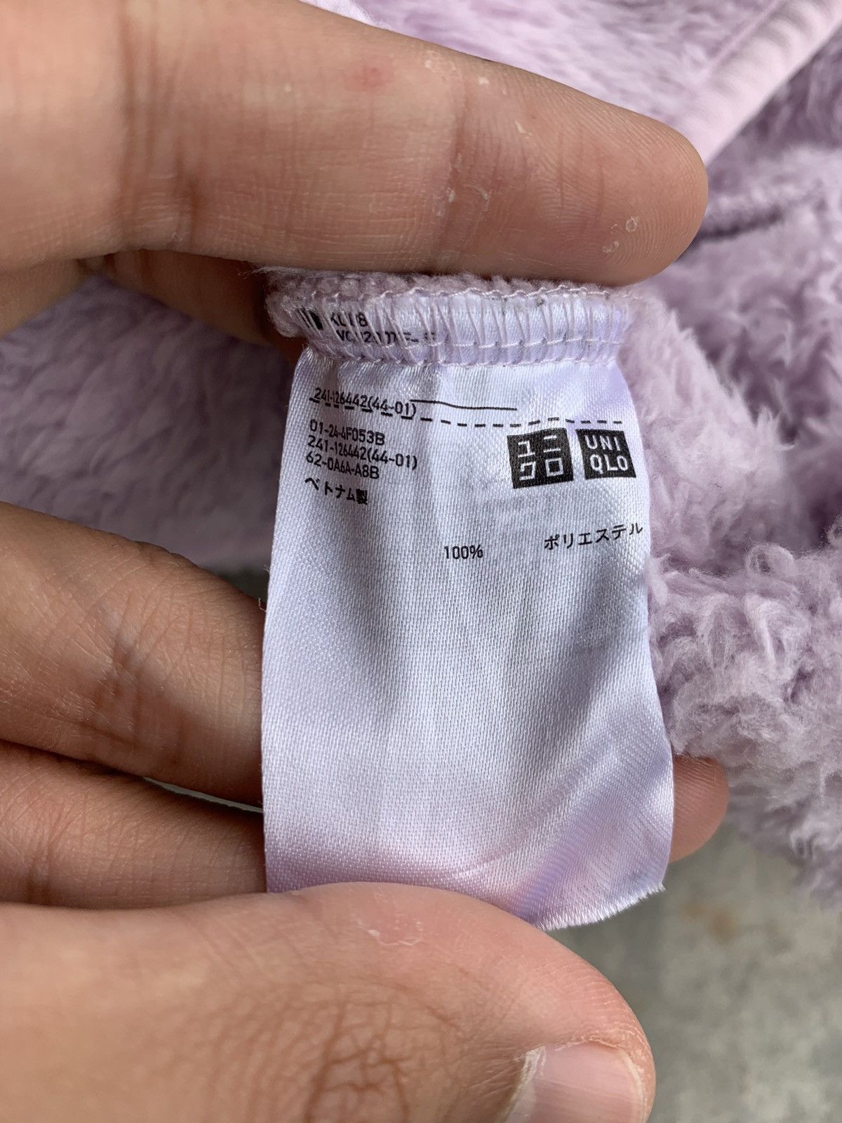 Japanese Brand JapaneseBrand Uniqlo Hairy Fleece Jacket Size US M / EU 48-50 / 2 - 6 Thumbnail