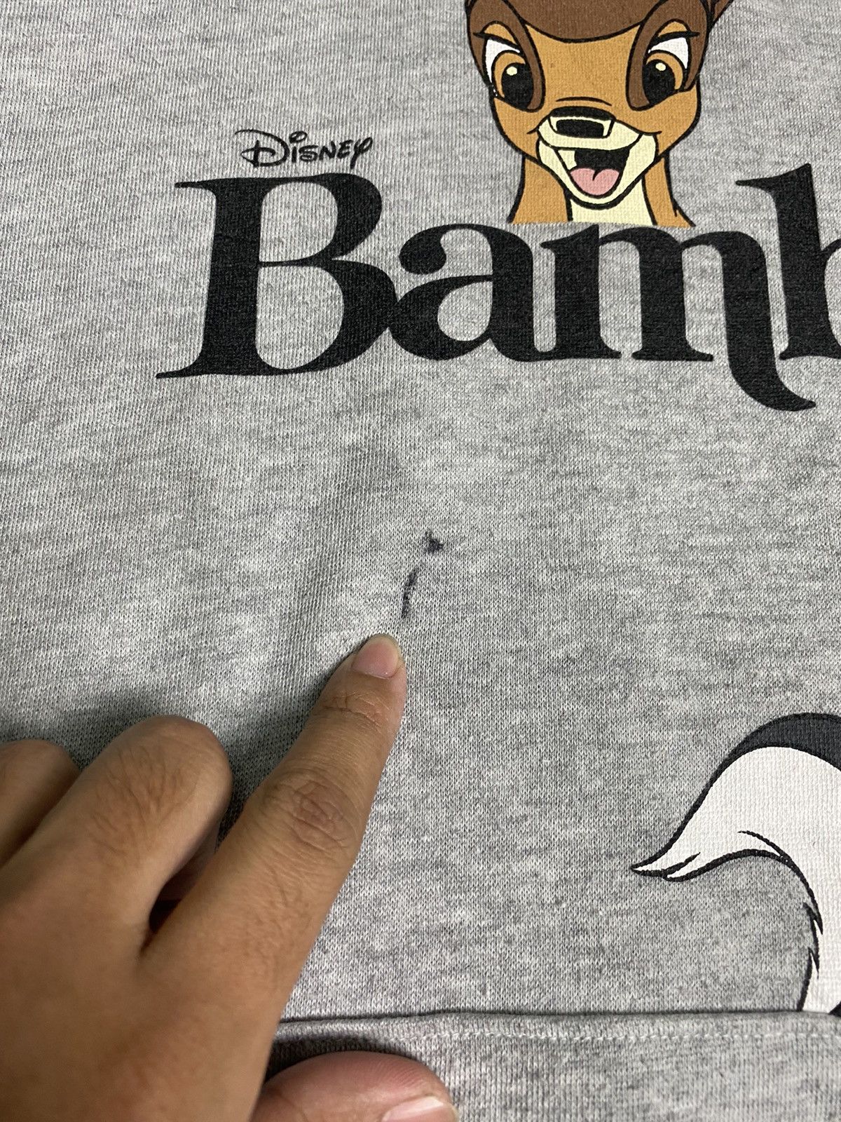 Cartoon Network × Disney × Japanese Brand Disney Bambi Hoodie Size US M / EU 48-50 / 2 - 4 Thumbnail