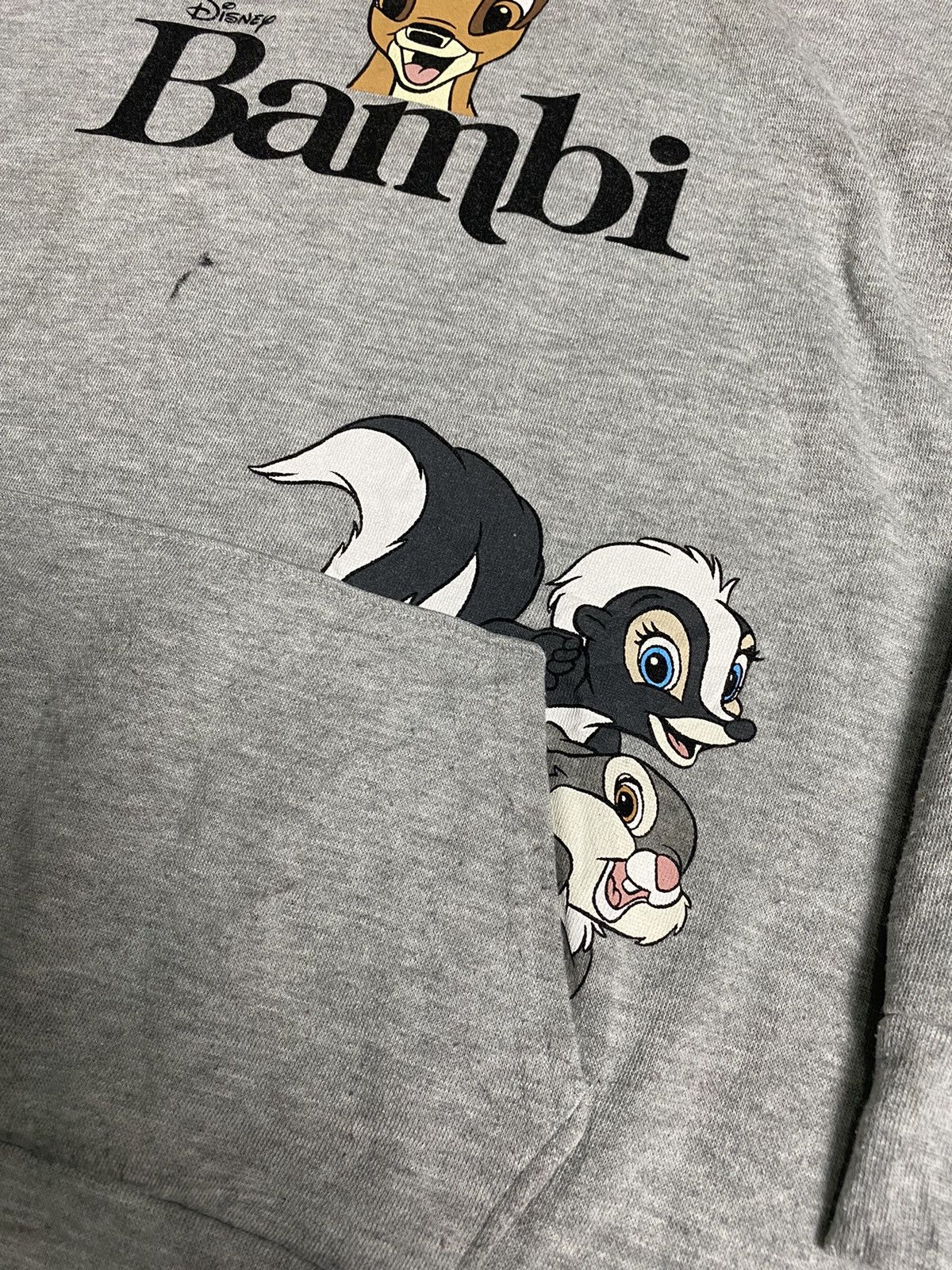 Cartoon Network × Disney × Japanese Brand Disney Bambi Hoodie Size US M / EU 48-50 / 2 - 6 Thumbnail