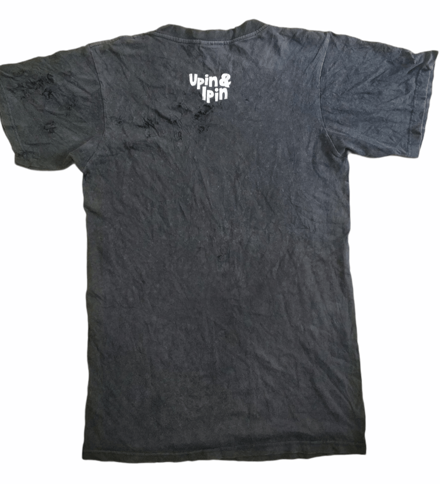 Anime 🔥Distressed Upin Ipin Famous Cartoon Fuck Up Tees Size US M / EU 48-50 / 2 - 2 Thumbnail