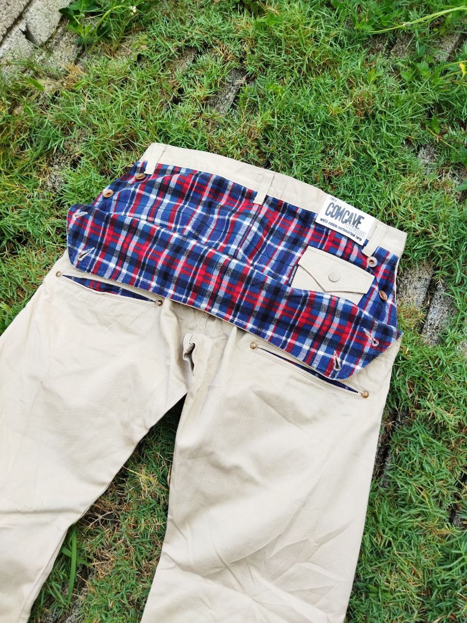 Japanese Brand Vintage CNCV Concave Attempt Pants Size US 35 - 4 Thumbnail