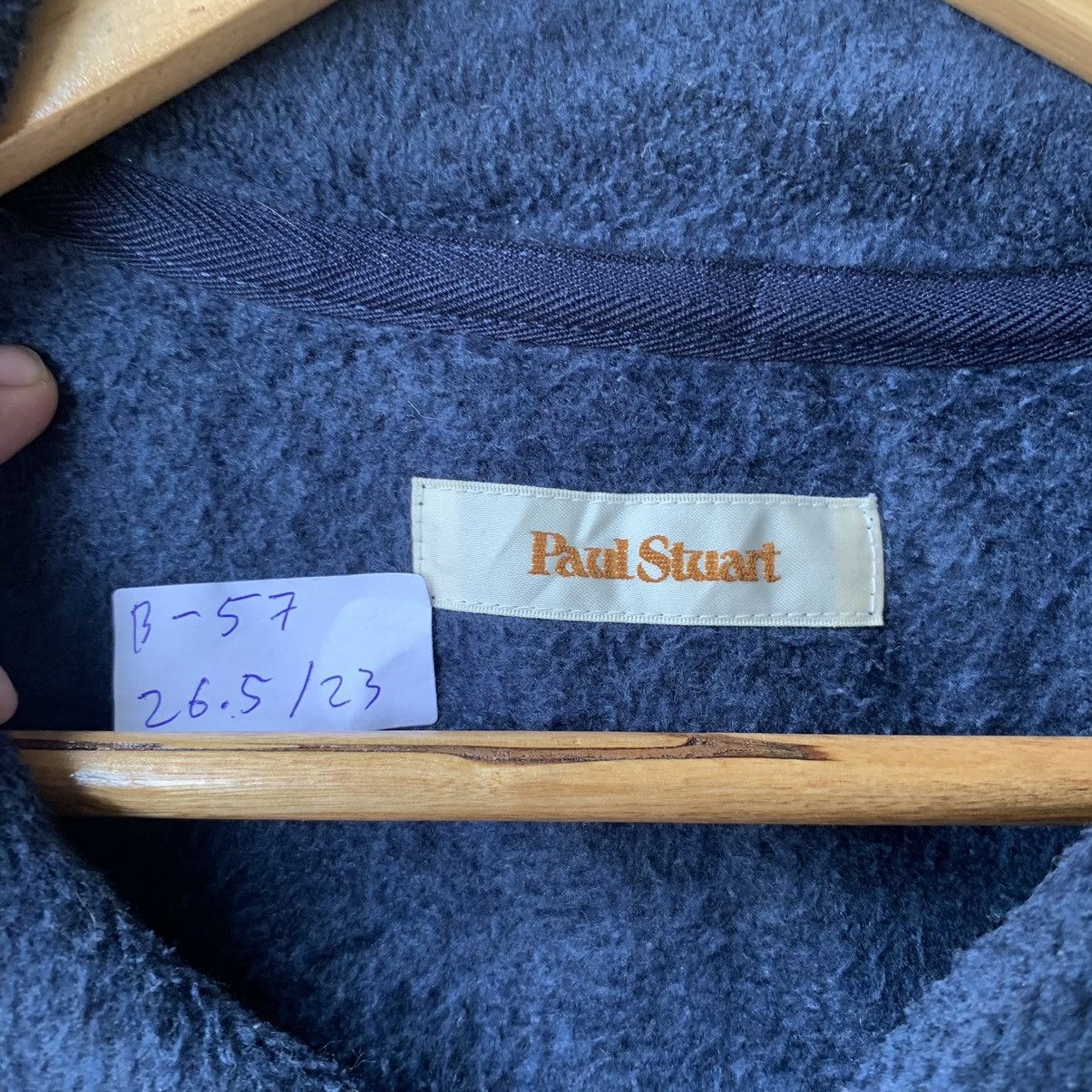 Paul Stuart Paul stuart croptop fleece jacket Size US L / EU 52-54 / 3 - 7 Thumbnail