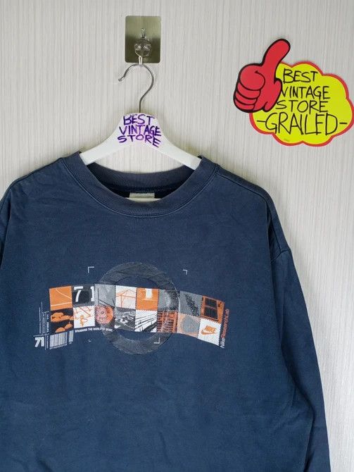 Rare Vintage Nike Research Lab Crewneck Fullover Sweatshirt