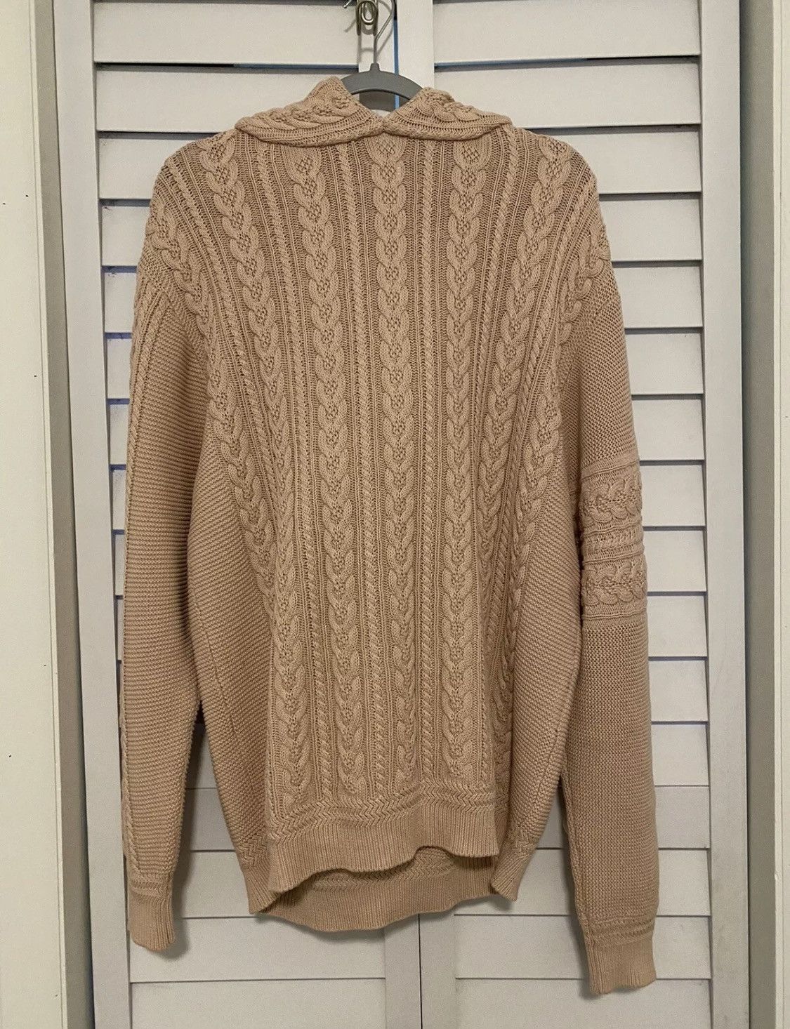 Kith × ONES STROKE Kith x Ones Stroke Cable knit hoodie Size US L / EU 52-54 / 3 - 1 Thumbnail