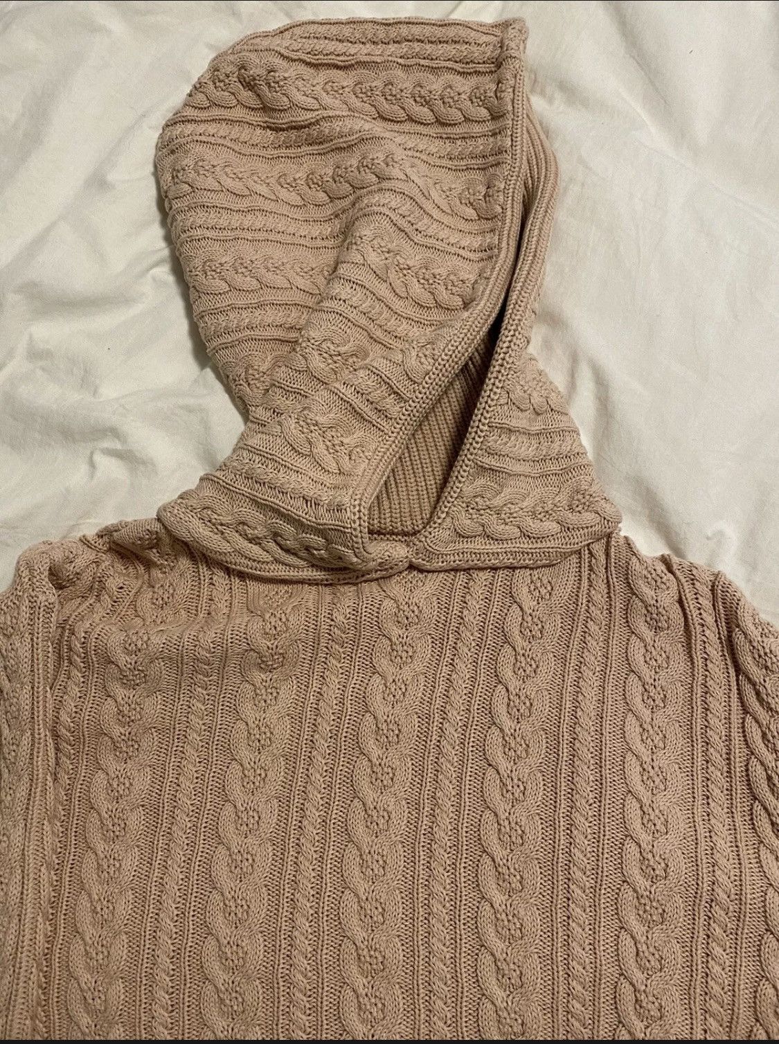 Kith × ONES STROKE Kith x Ones Stroke Cable knit hoodie Size US L / EU 52-54 / 3 - 5 Thumbnail