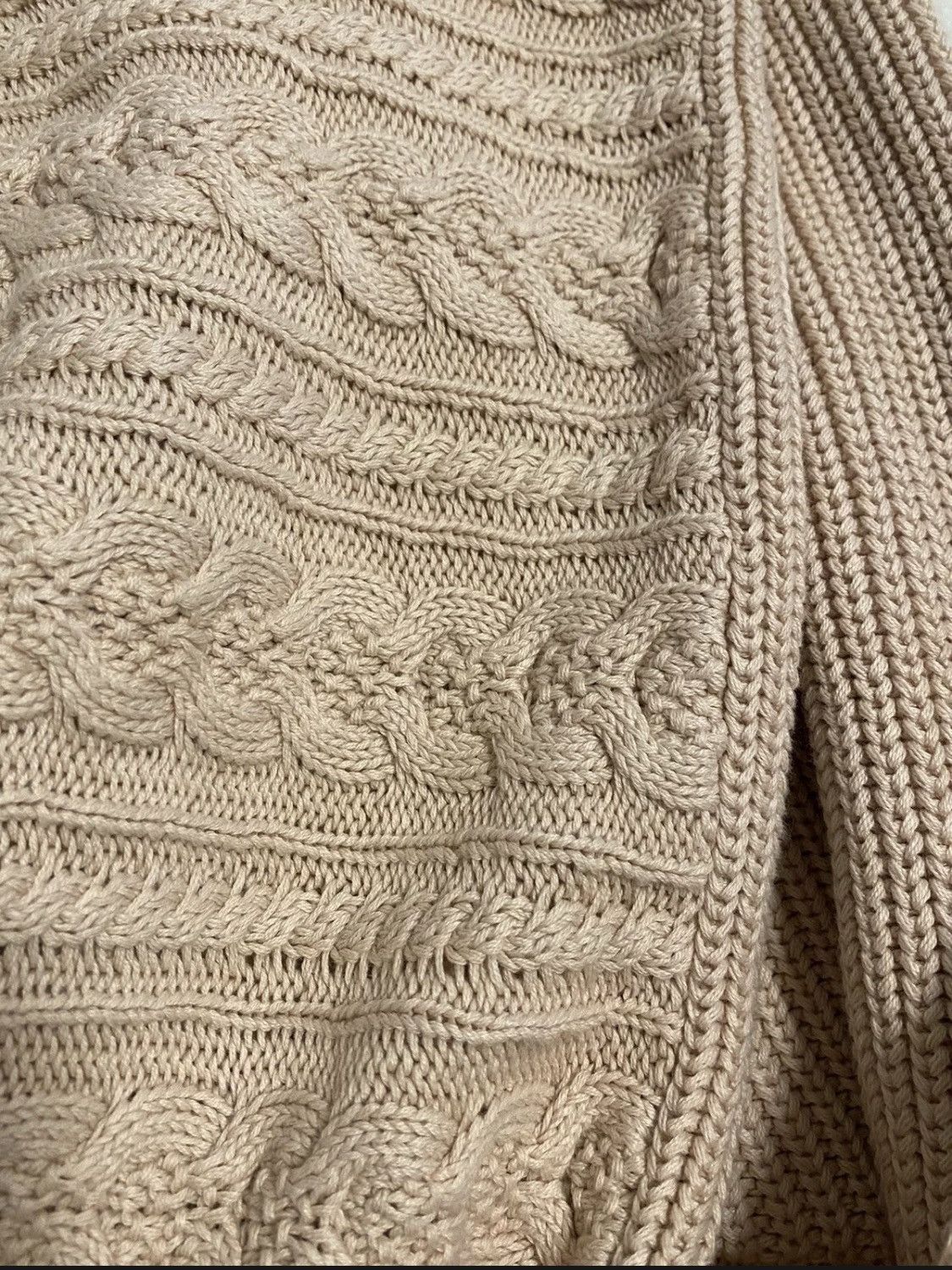 Kith × ONES STROKE Kith x Ones Stroke Cable knit hoodie Size US L / EU 52-54 / 3 - 6 Thumbnail