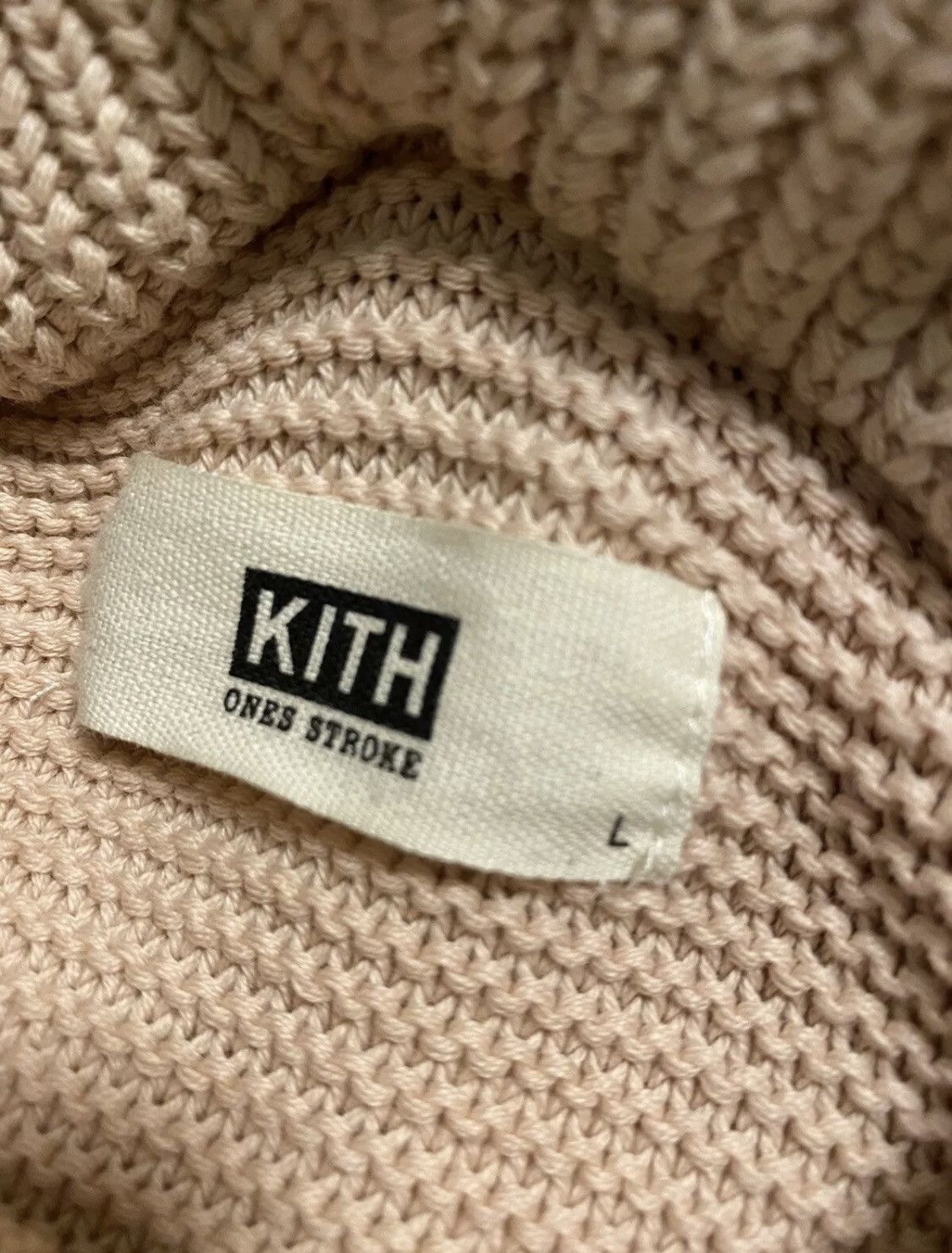 Kith × ONES STROKE Kith x Ones Stroke Cable knit hoodie Size US L / EU 52-54 / 3 - 3 Thumbnail