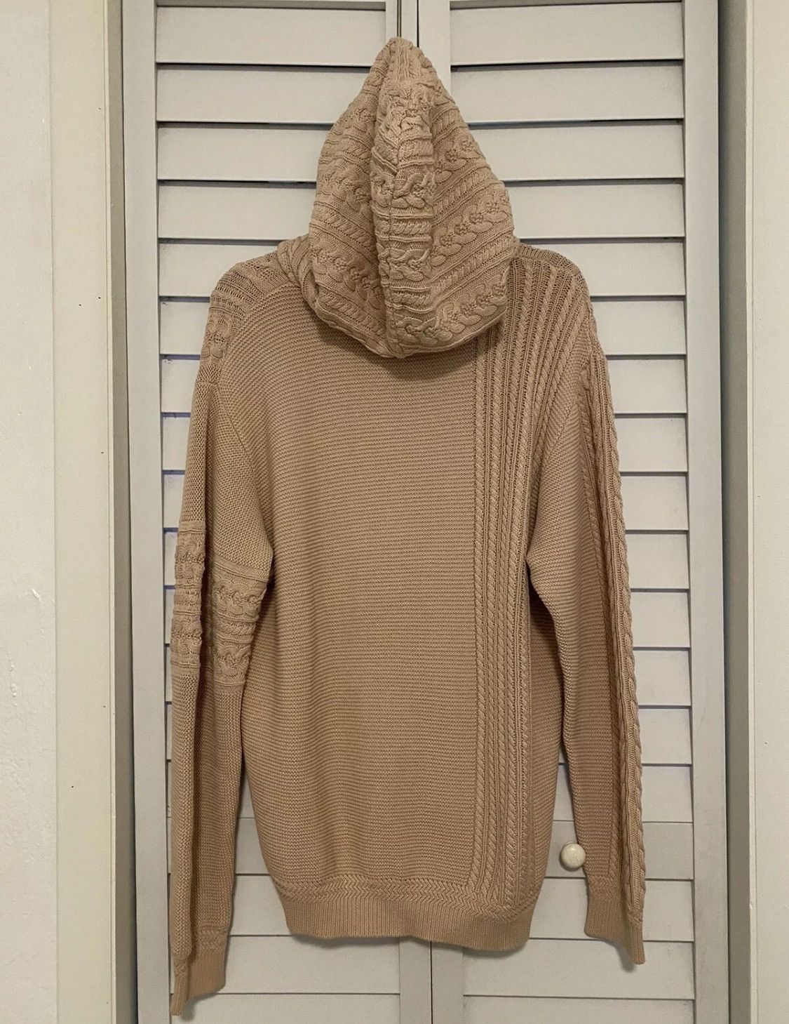 Kith × ONES STROKE Kith x Ones Stroke Cable knit hoodie Size US L / EU 52-54 / 3 - 2 Thumbnail
