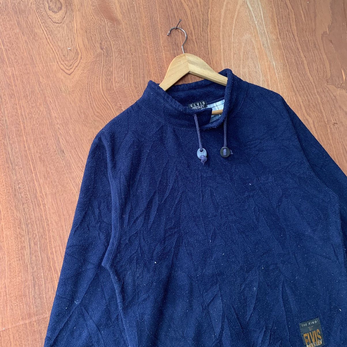 Band Tees × Japanese Brand × Vintage Vintage Elvis presley fleece crewneck Size US M / EU 48-50 / 2 - 3 Thumbnail