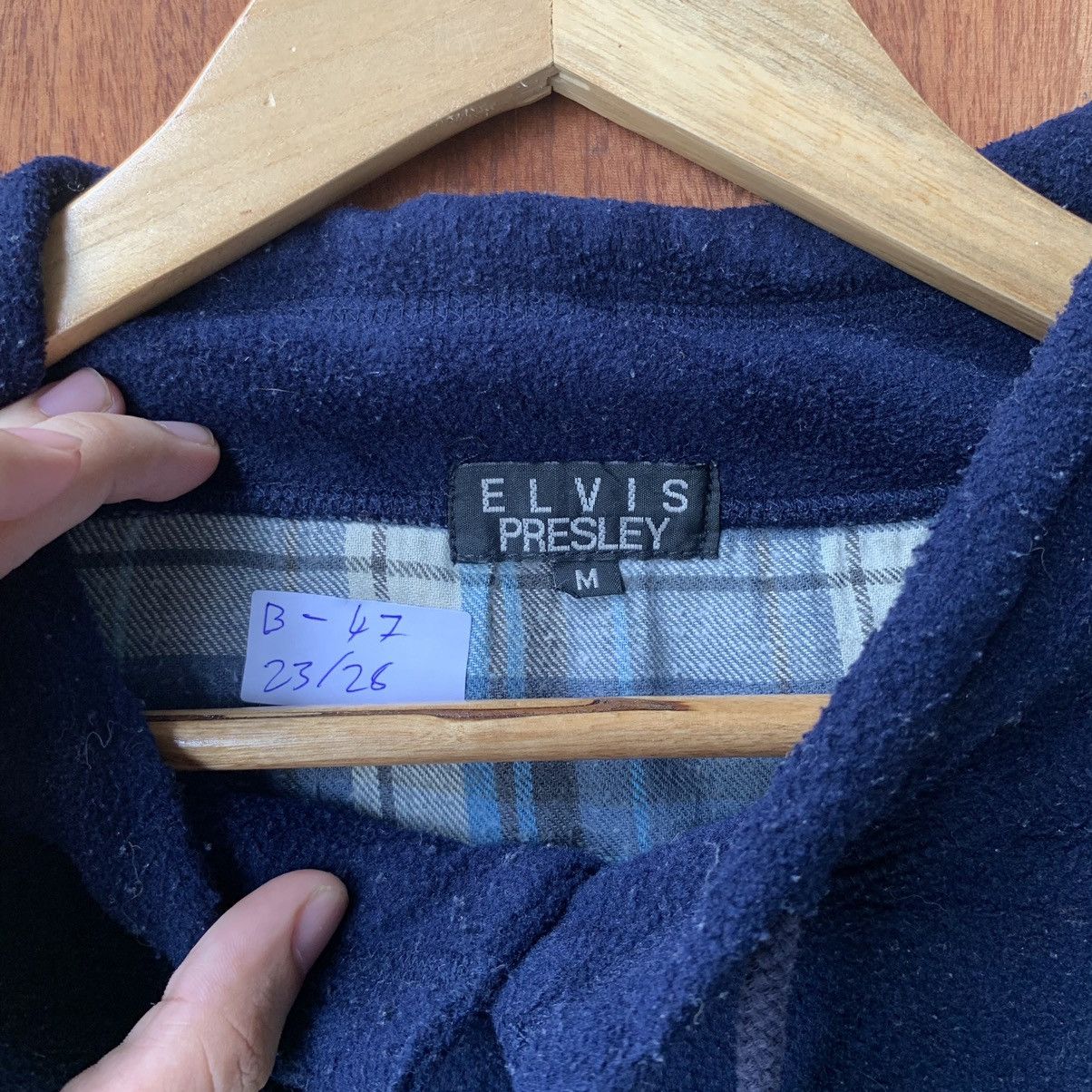 Band Tees × Japanese Brand × Vintage Vintage Elvis presley fleece crewneck Size US M / EU 48-50 / 2 - 2 Thumbnail