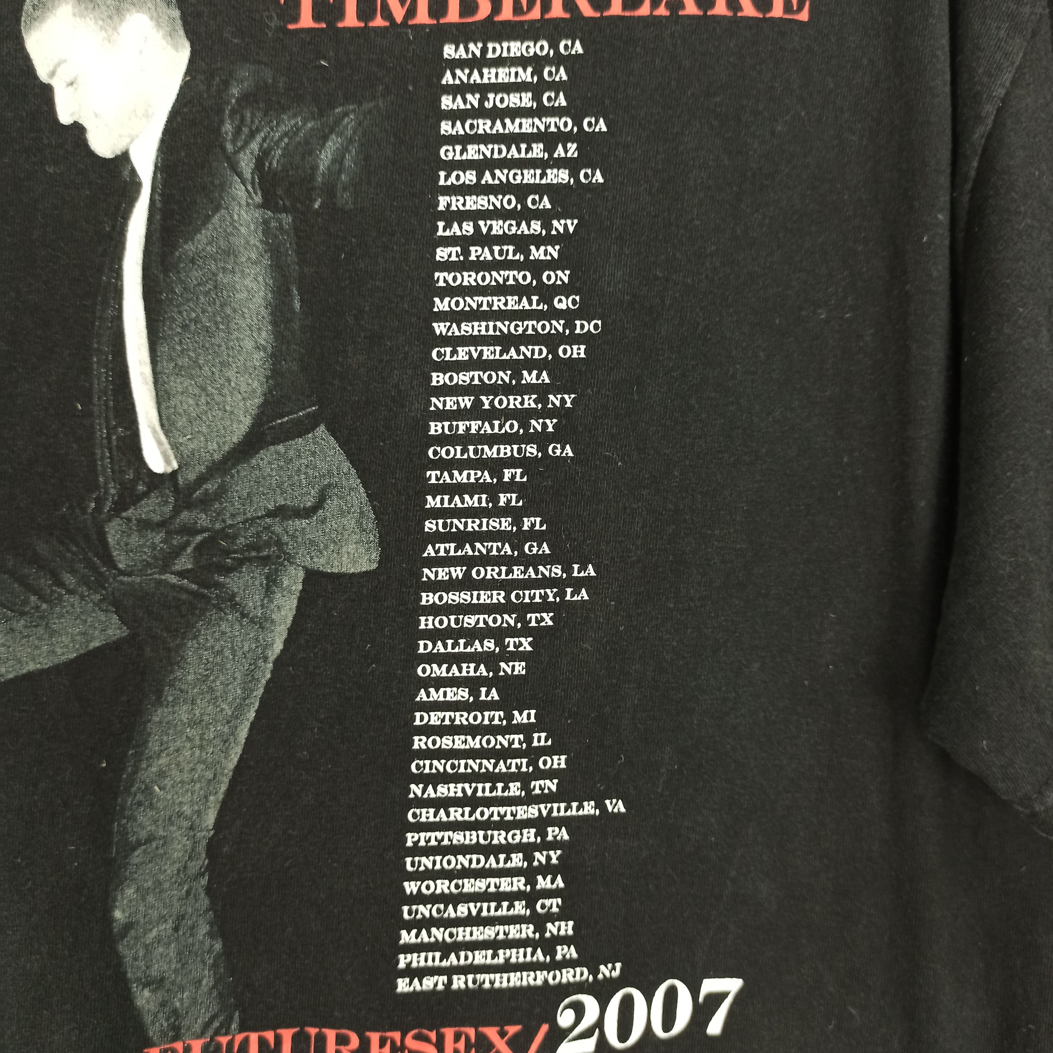 Band Tees Vintage Justin Timberlake American Single Songwriter, Actor Size US L / EU 52-54 / 3 - 8 Thumbnail