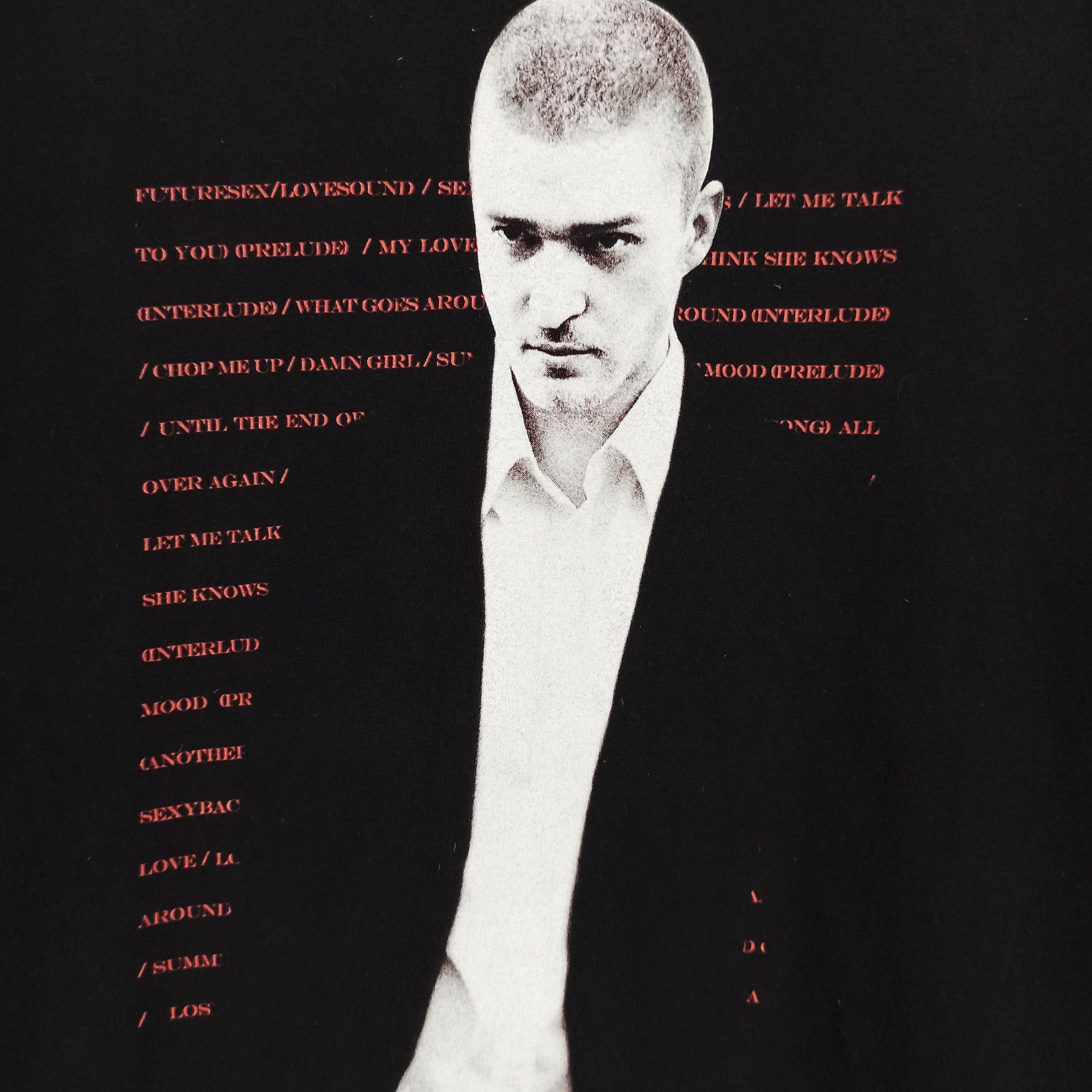 Band Tees Vintage Justin Timberlake American Single Songwriter, Actor Size US L / EU 52-54 / 3 - 2 Thumbnail
