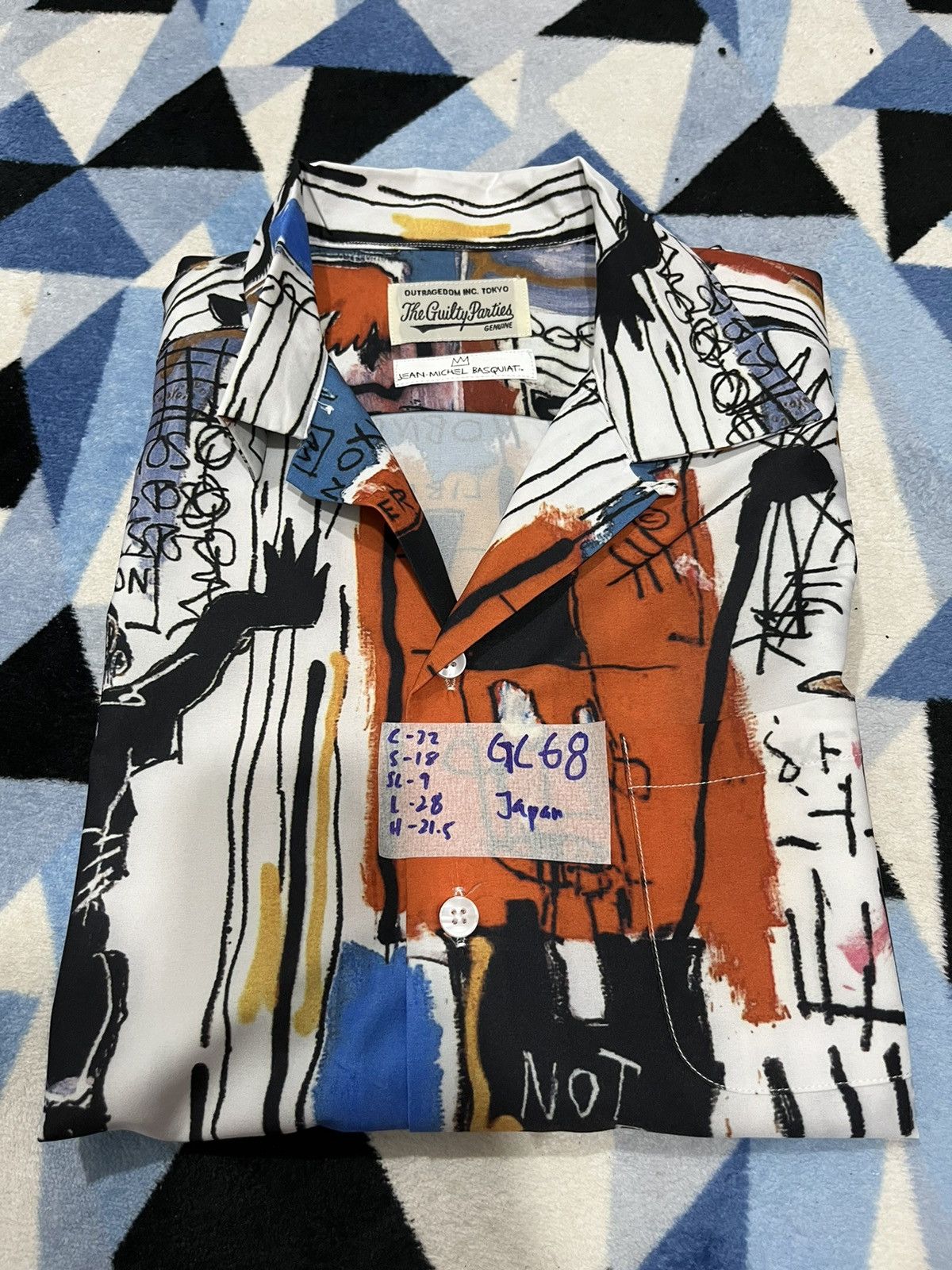 Guilty Parties × Jean Michel Basquiat × Wacko Maria Wacko Maria X Jean- Michel Basquit X Guity Parties shirt | Grailed