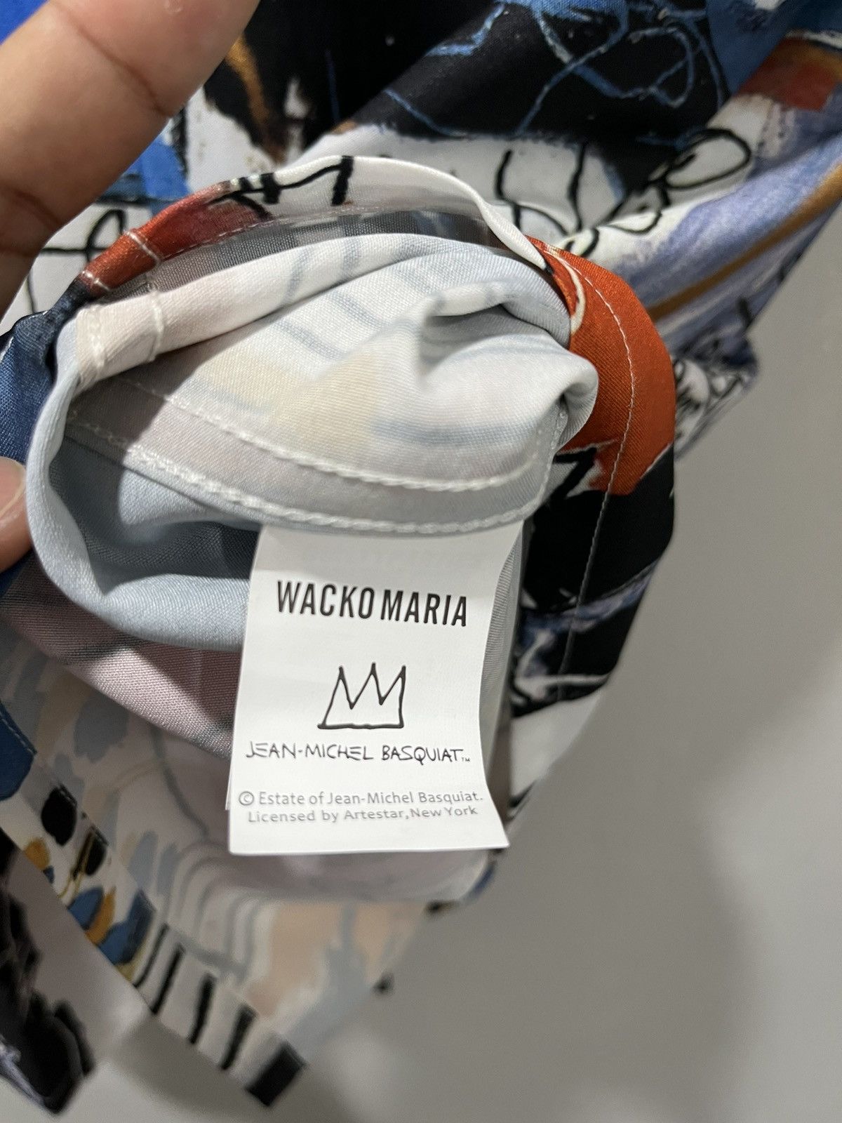 Jean-Michel Basquiat × Wacko Maria Wacko Maria X Jean-Michel Basquit X Guity Parties shirt Size US M / EU 48-50 / 2 - 10 Thumbnail