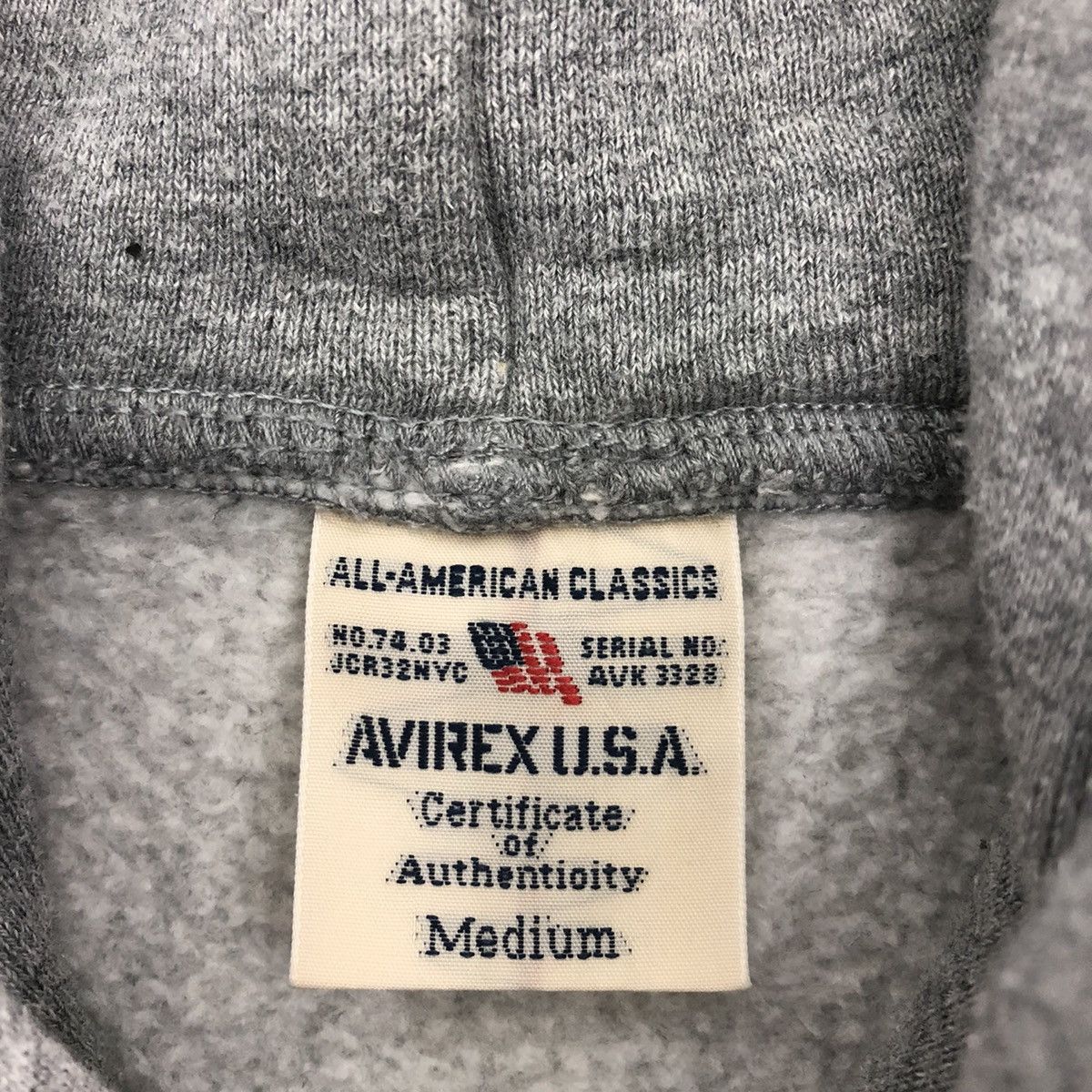 Avirex Avirex Hoodie Navy Yard Sweatshirt Size US M / EU 48-50 / 2 - 7 Thumbnail
