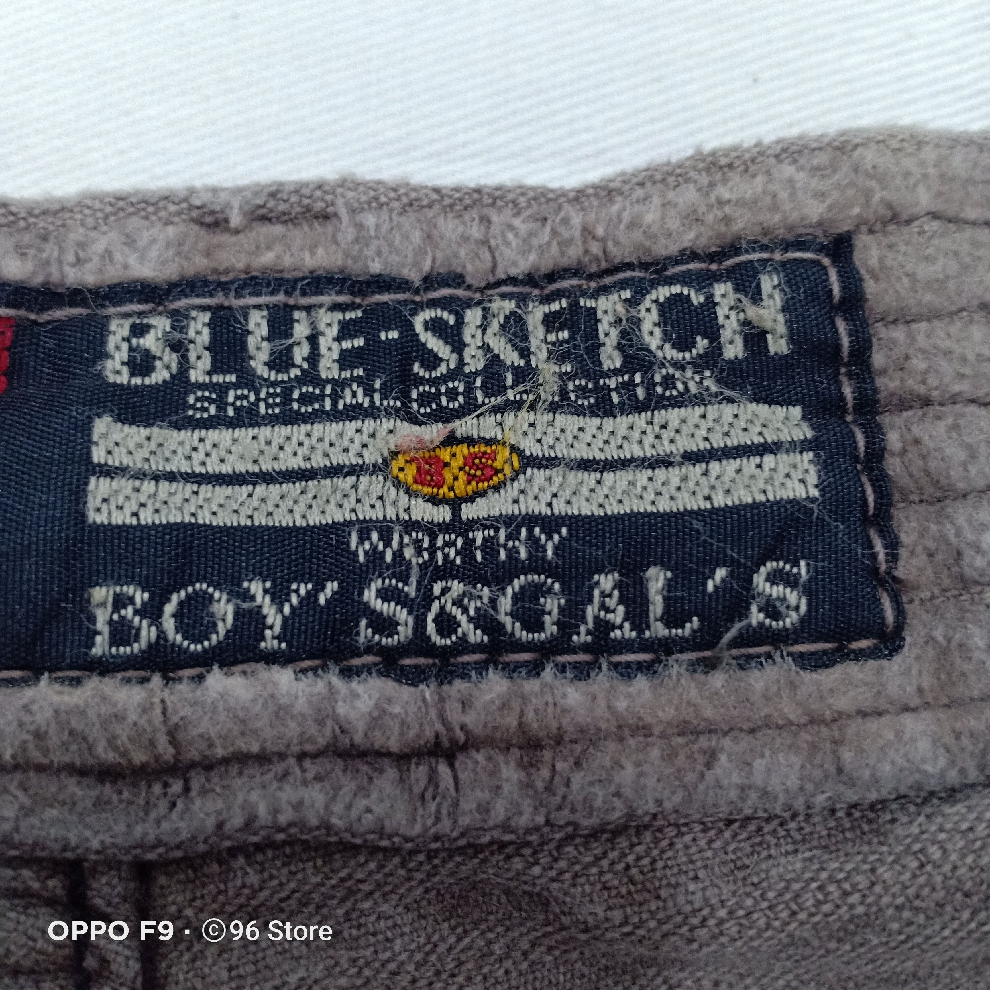 Japanese Brand Japanese Blue Sketch Corduroy Cargo Pant Size US 33 - 7 Thumbnail