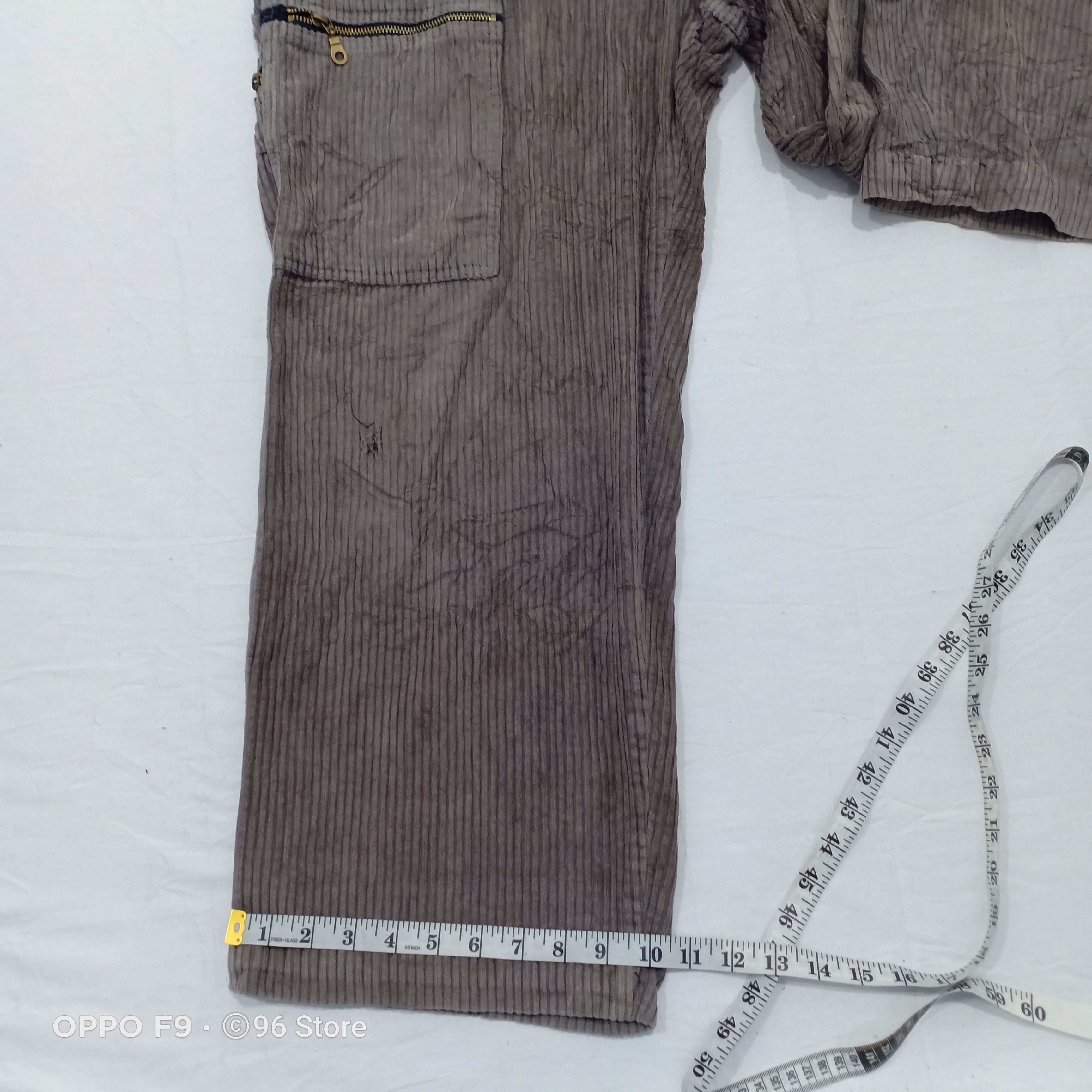 Japanese Brand Japanese Blue Sketch Corduroy Cargo Pant Size US 33 - 18 Thumbnail