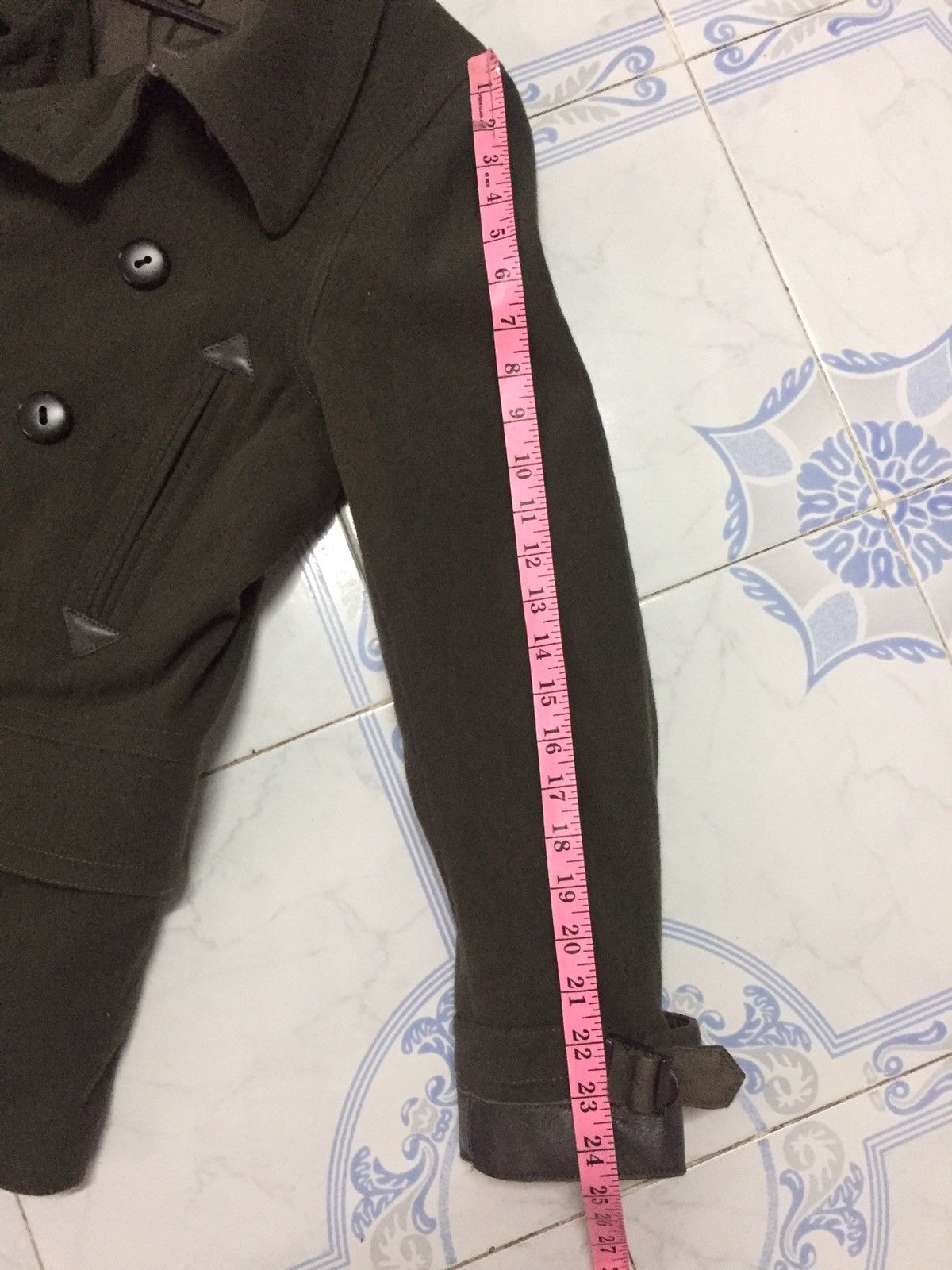 Nigel Cabourn RARE Vtg 90s Nigel Cabourn Wool & Nylon Military Style Coat Size US S / EU 44-46 / 1 - 21 Thumbnail