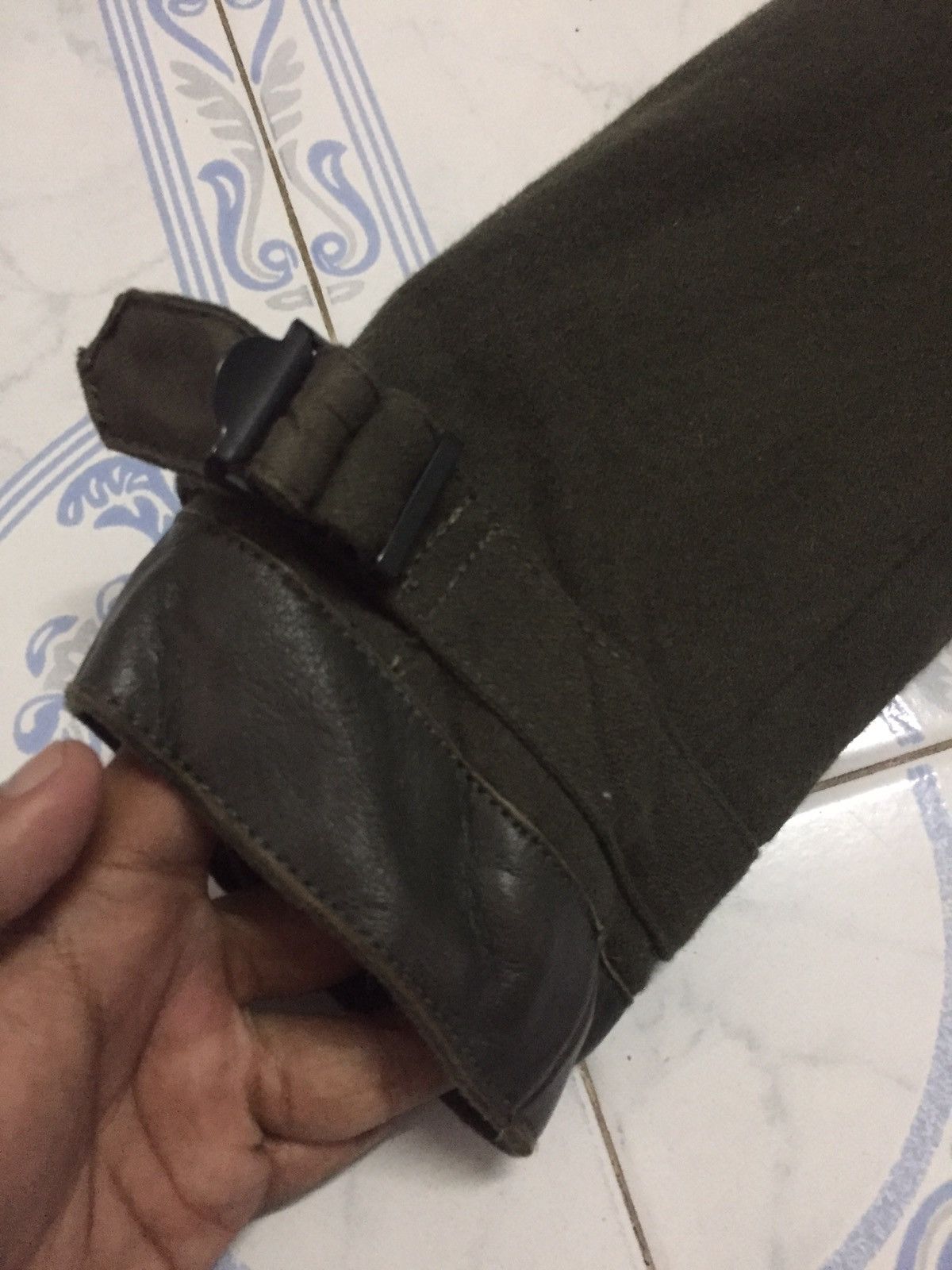 Nigel Cabourn RARE Vtg 90s Nigel Cabourn Wool & Nylon Military Style Coat Size US S / EU 44-46 / 1 - 8 Thumbnail