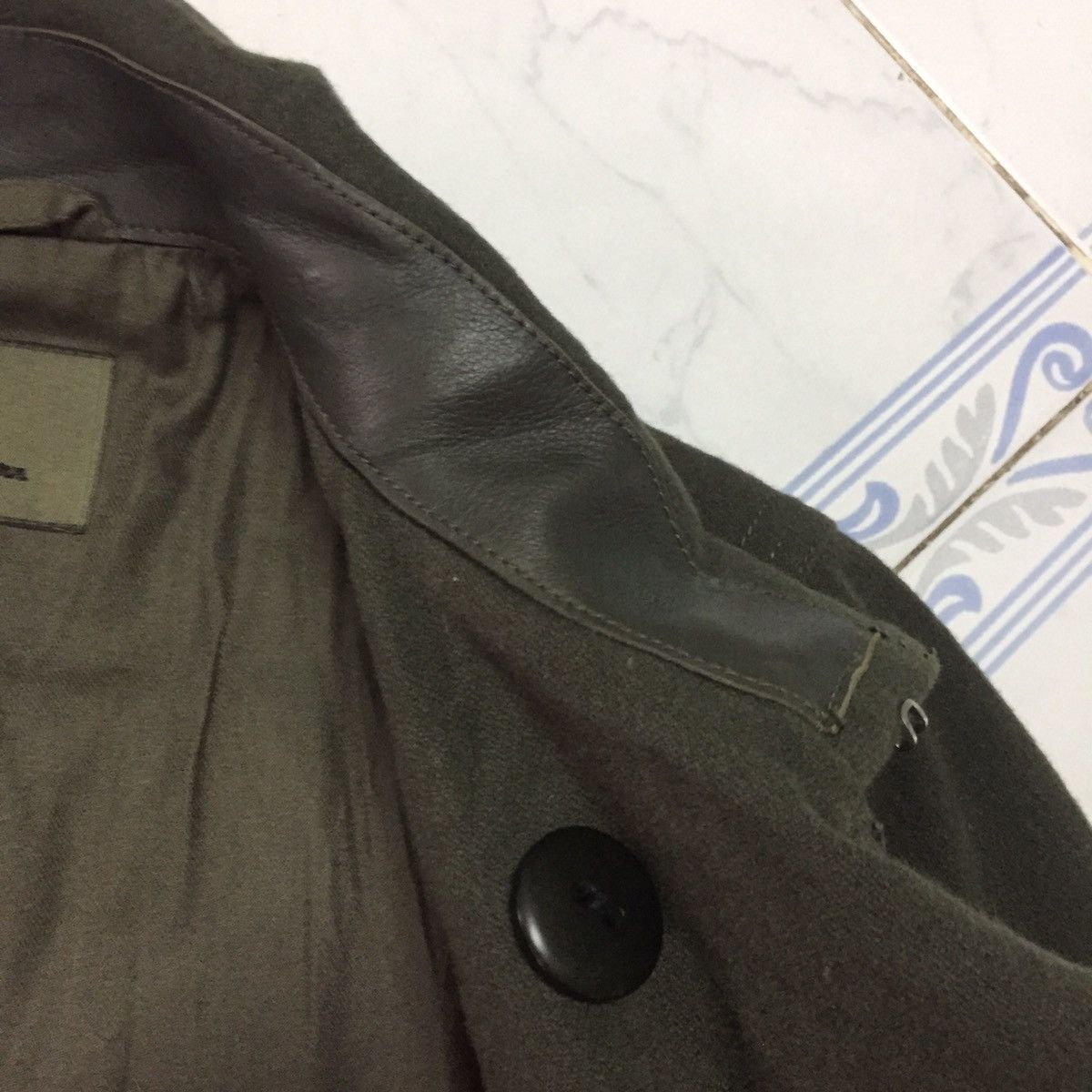 Nigel Cabourn RARE Vtg 90s Nigel Cabourn Wool & Nylon Military Style Coat Size US S / EU 44-46 / 1 - 13 Thumbnail