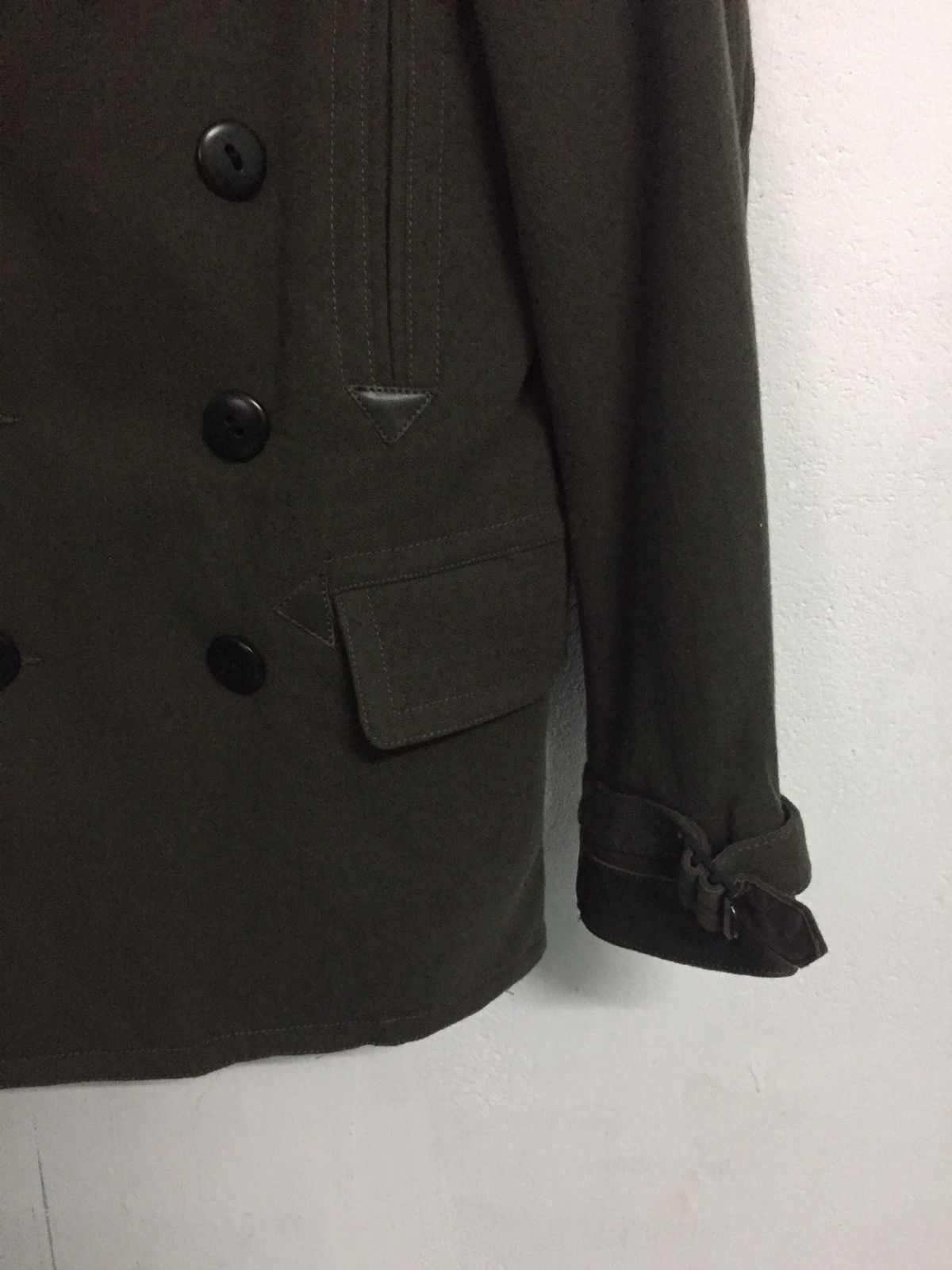 Nigel Cabourn RARE Vtg 90s Nigel Cabourn Wool & Nylon Military Style Coat Size US S / EU 44-46 / 1 - 7 Thumbnail