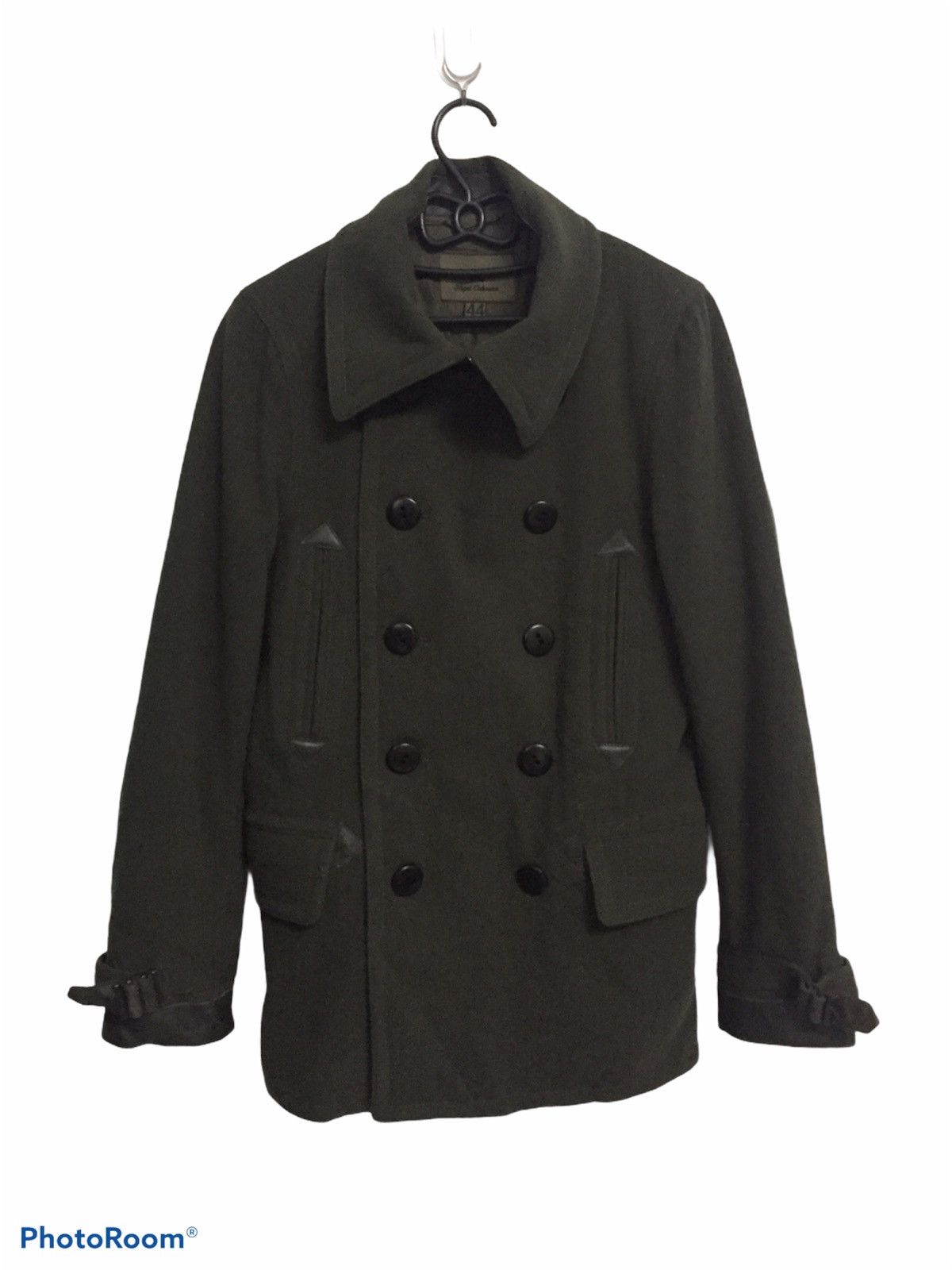 Nigel Cabourn RARE Vtg 90s Nigel Cabourn Wool & Nylon Military Style Coat Size US S / EU 44-46 / 1 - 2 Thumbnail