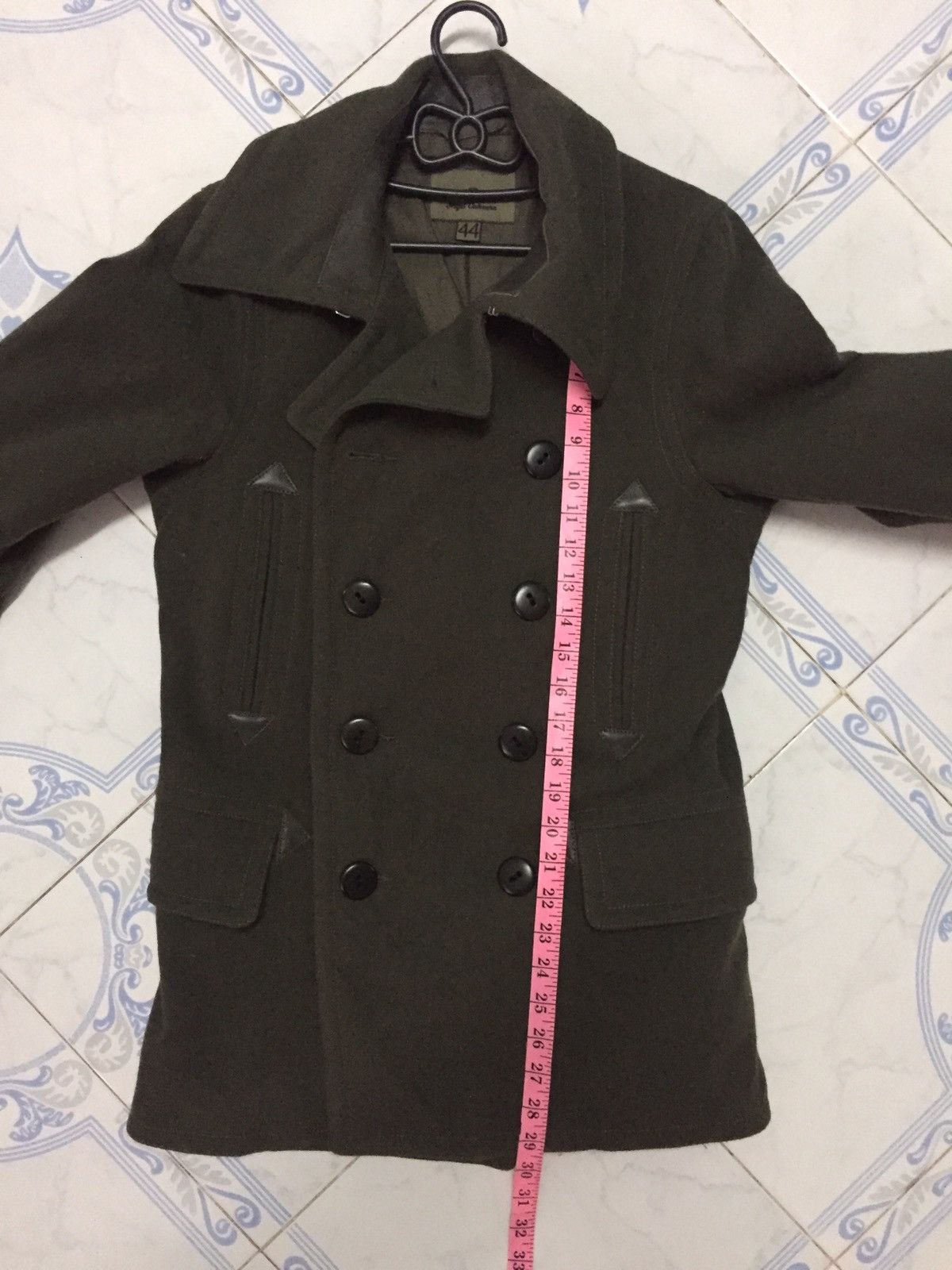 Nigel Cabourn RARE Vtg 90s Nigel Cabourn Wool & Nylon Military Style Coat Size US S / EU 44-46 / 1 - 19 Thumbnail