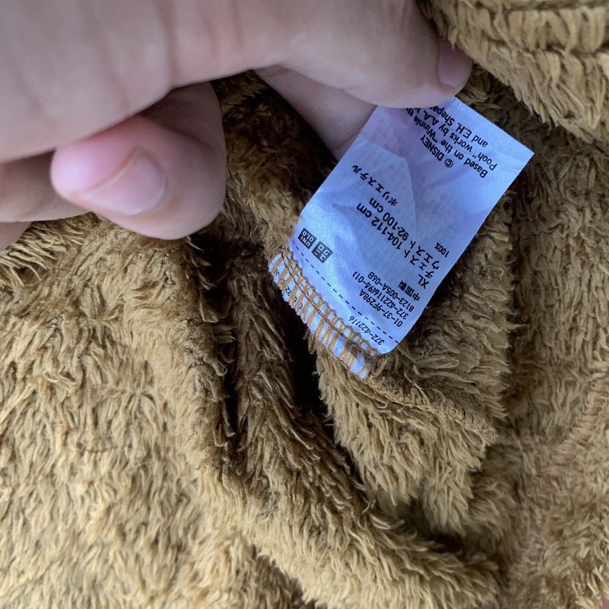 Japanese Brand × Uniqlo Vintage winnie the pooh fleece sweatshirt fits L XL Size XL / US 12-14 / IT 48-50 - 7 Thumbnail