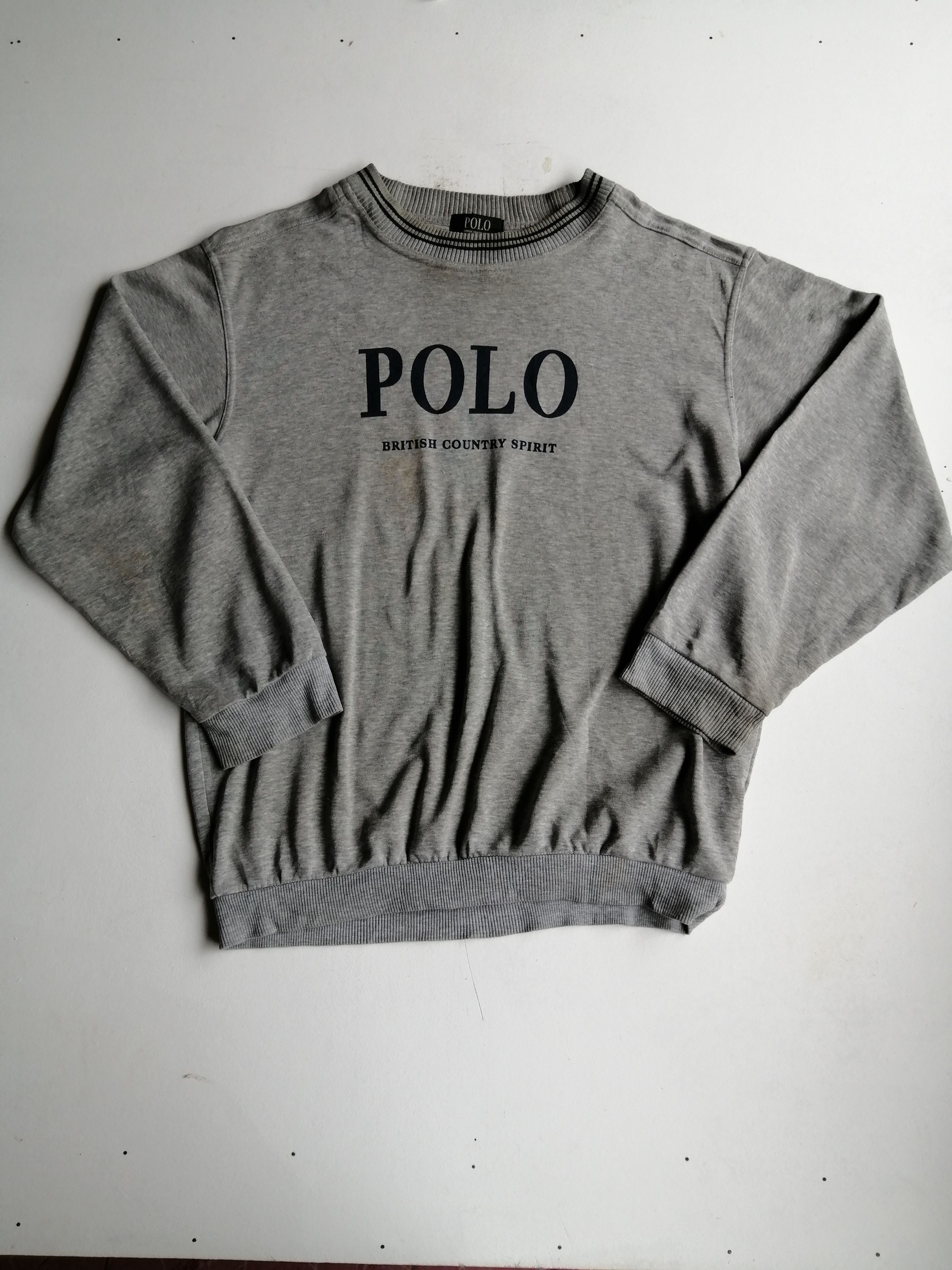 Vintage Polo British Sweatshirt