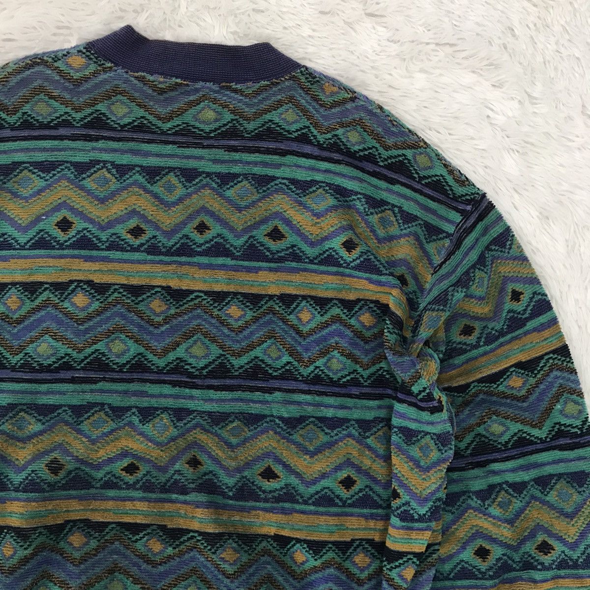 Missoni Missoni sport cozy print navajo sweater made in Italy Size US S / EU 44-46 / 1 - 10 Thumbnail