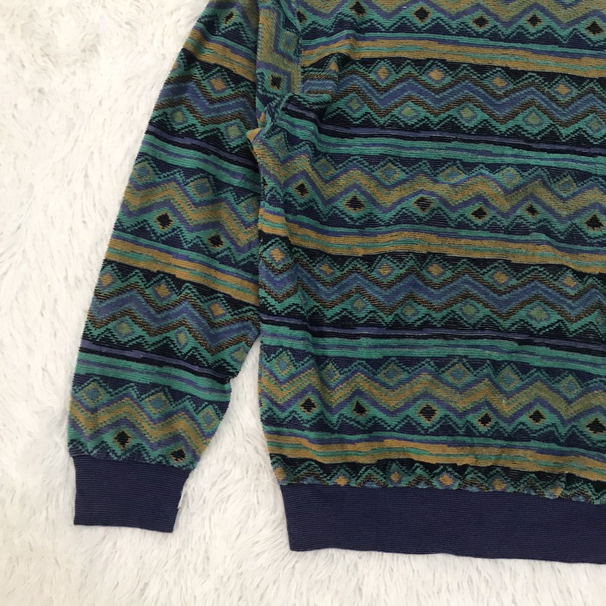 Missoni Missoni sport cozy print navajo sweater made in Italy Size US S / EU 44-46 / 1 - 8 Thumbnail