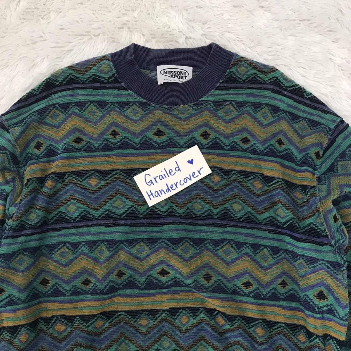 Missoni Missoni sport cozy print navajo sweater made in Italy Size US S / EU 44-46 / 1 - 5 Thumbnail